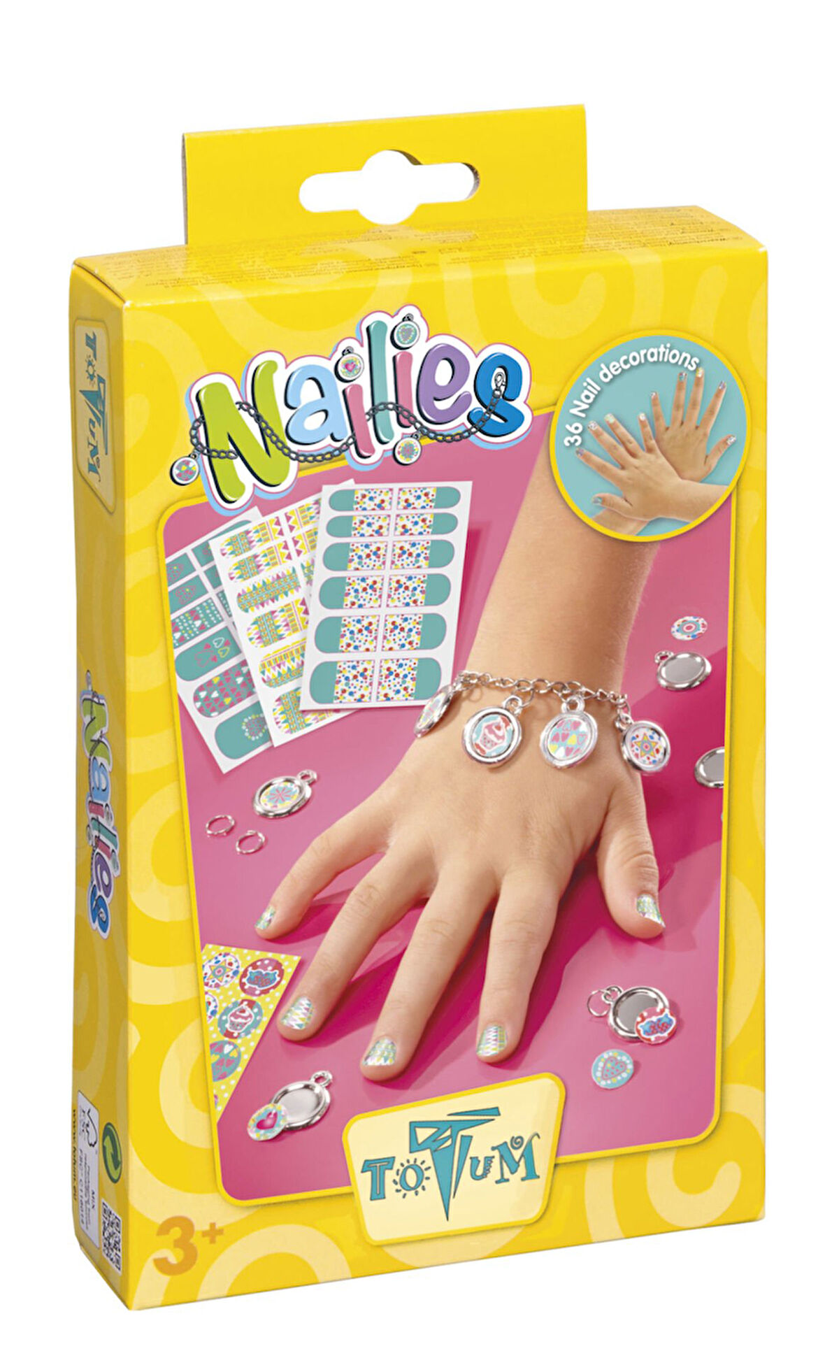 Kız Erkek Çocuk Oyuncak Tırnak Ve Zincir Tasarım Tasarım Seti Kız Erkek Çocuk Eğitici