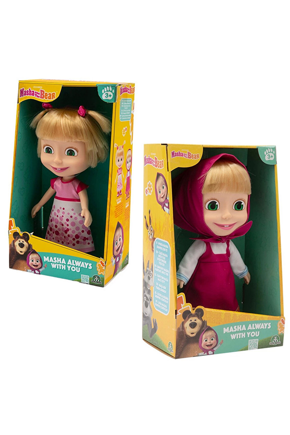 Kız Çocuk Oyuncak Erkek Çocuk Oyuncak Masha & Koca Ayı Doğum Günü Bebeği 23cm - GIO-MHA41000 - 1adet