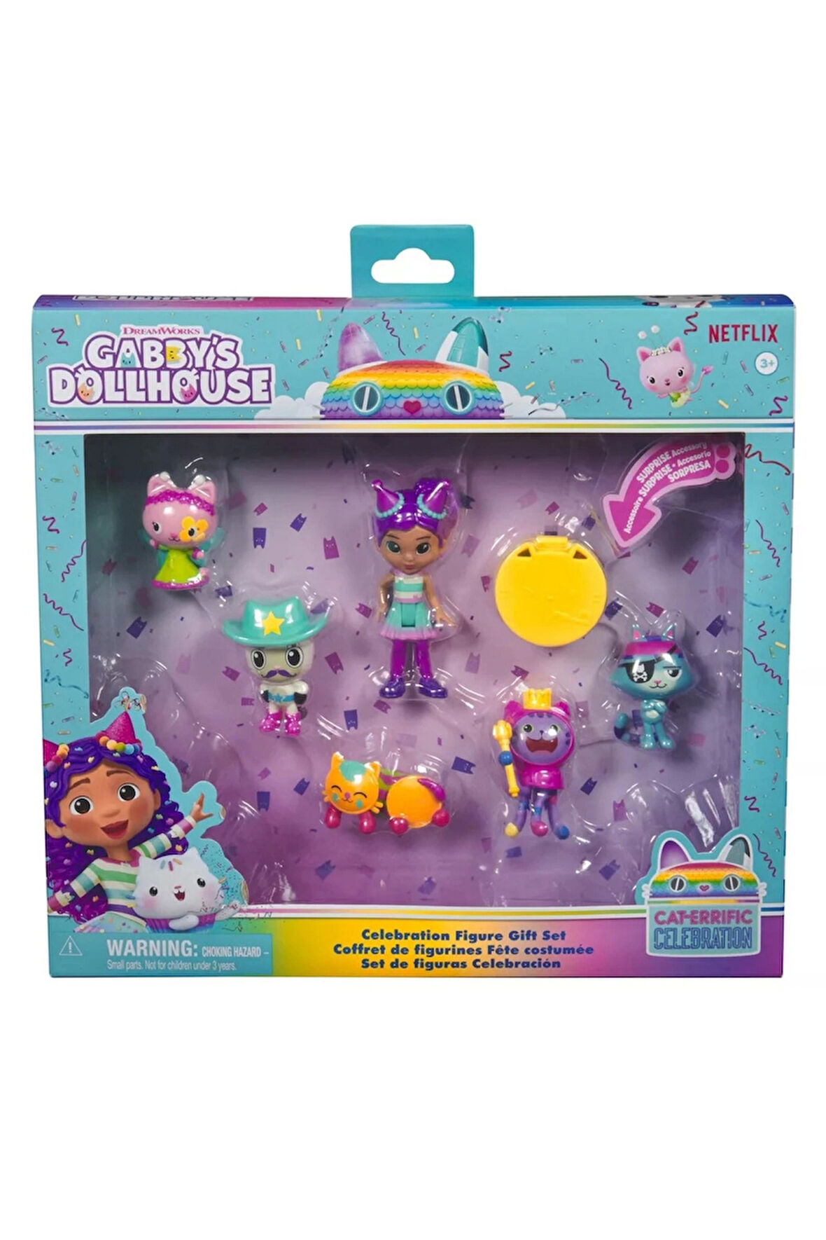 Kız Çocuk Oyuncak Erkek Çocuk Oyuncak Gabby's Dollhouse Gift Set Eğitici Oyuncaklar