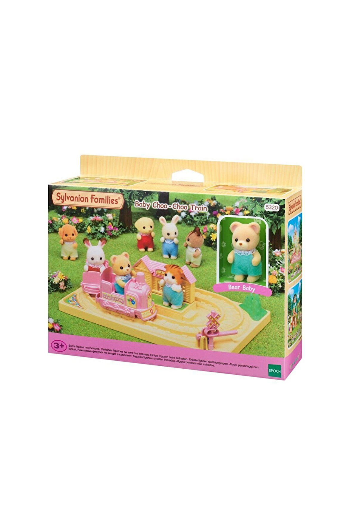Kız Çocuk Oyuncak Erkek Çocuk Oyuncak 5320 Sylvanian Families Çuf Çuf Tren - figürler ayrı satılır +