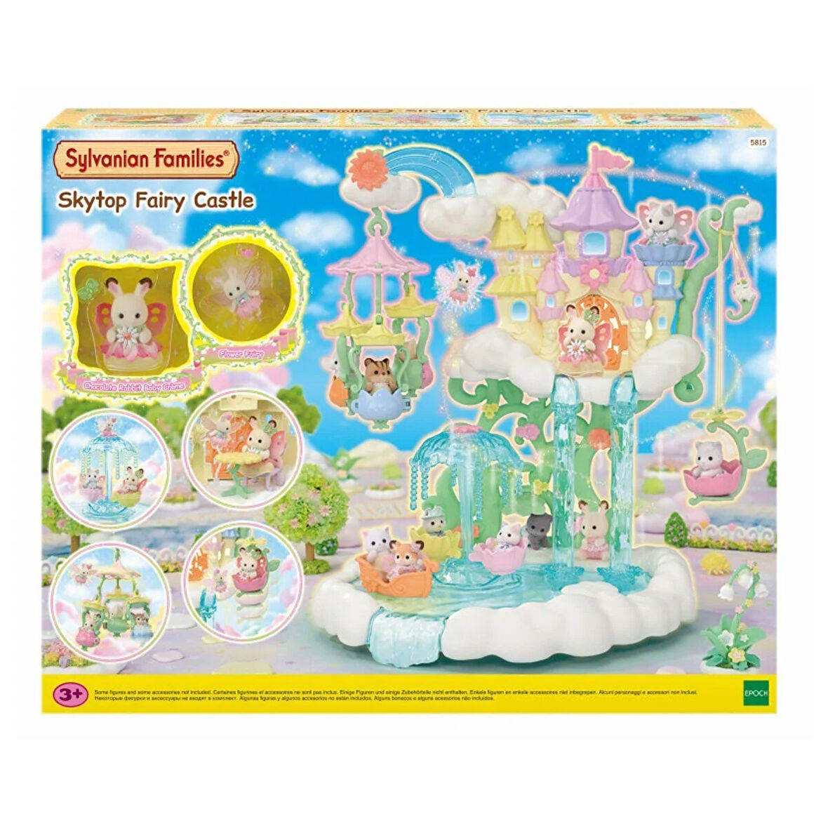 Öğretici Oyuncak 5809 Sylvanian Families Çiçekli Prensesler Seti +3 yaş Kız Erkek Çocuk Eğitici E