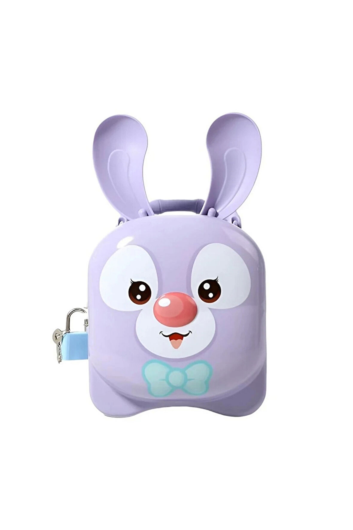 Kız Çocuk Oyuncak Erkek Çocuk Oyuncak Kilitli Metal Kulak Kumbara Eğitici Oyuncaklar