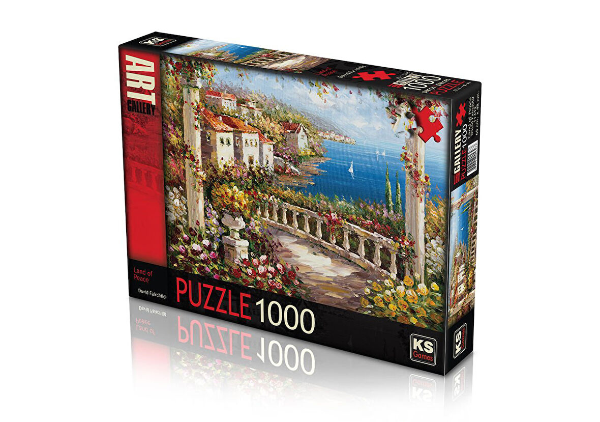 Kız Erkek Çocuk Oyuncak KS Puzzle 1000 Parça Land Of Peace Barış Ülkesi Kız Erkek Çocuk Eğitici Eğitici
