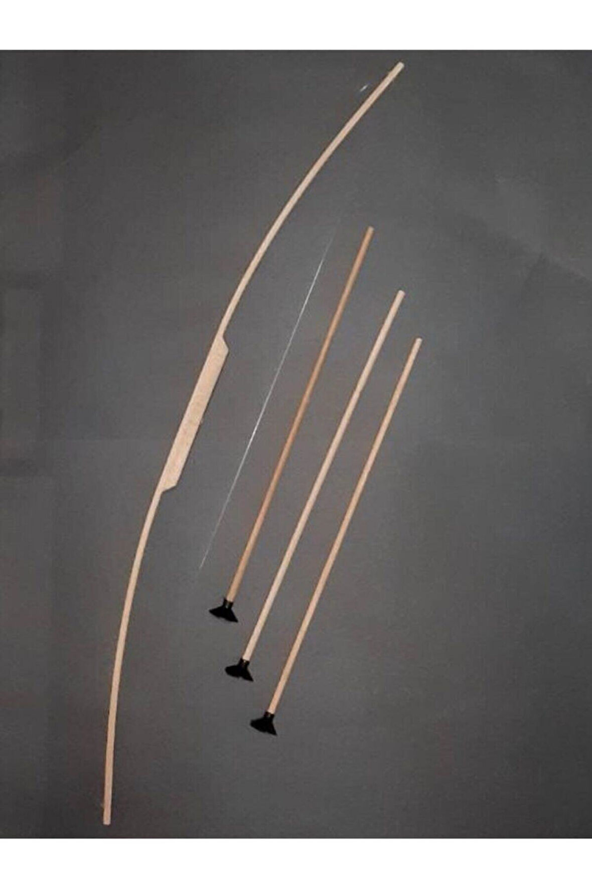 Eğitici Öğretici Çocuk Oyuncaklar Ok Yay Oyuncak Doğal Ahşap