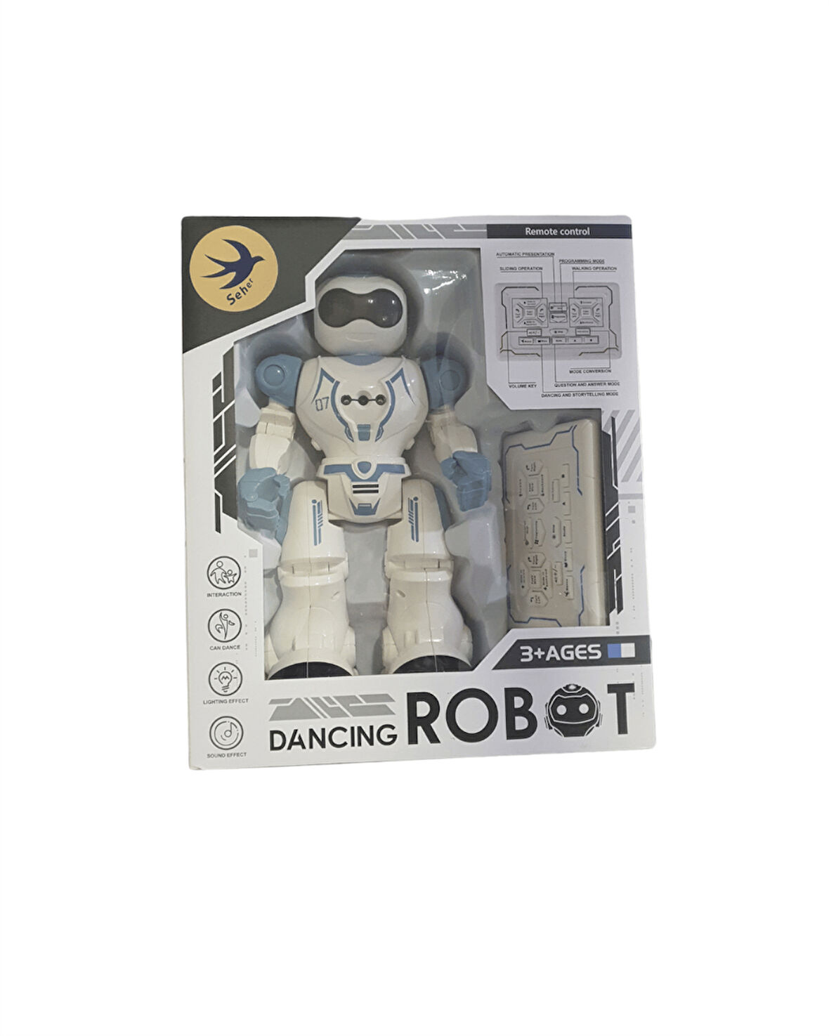 Eğlenceli Oyuncak KIZILÖTESİ U/K AKILLI ROBOT Kız Erkek Çocuk Eğitici