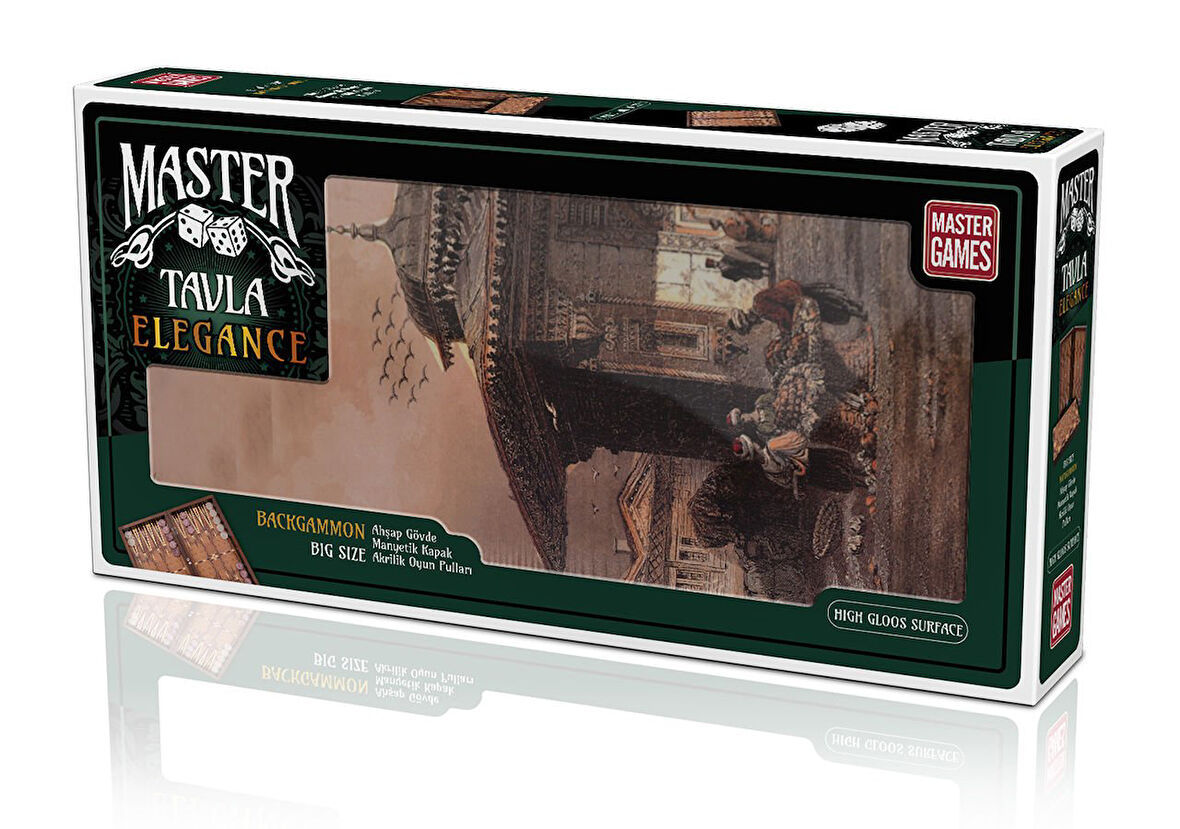 Eğlenceli Oyuncak KS Games Master Elegance Tavla Üsküdar Çeşmesi Kız Erkek Çocuk Eğitici Eğitici O