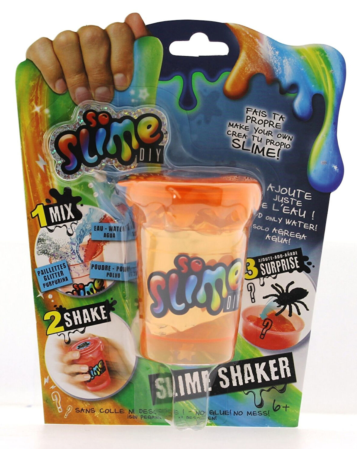 Öğretici Oyuncak Turuncu Slime Shaker Creepy Tekli Paket Kız Erkek Çocuk Eğiticil