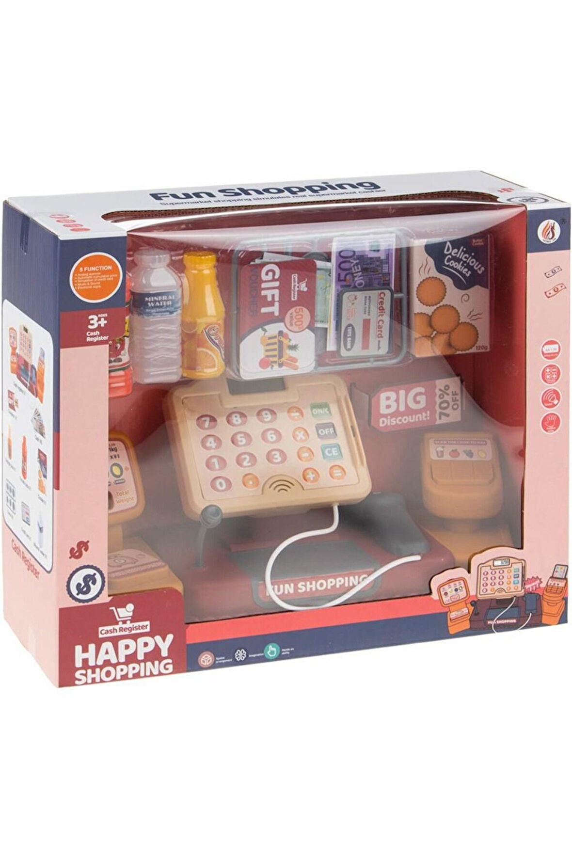 Kız Çocuk Oyuncak Erkek Çocuk Oyuncak PİLLİ YAZAR KASA Eğitici Oyuncaklar