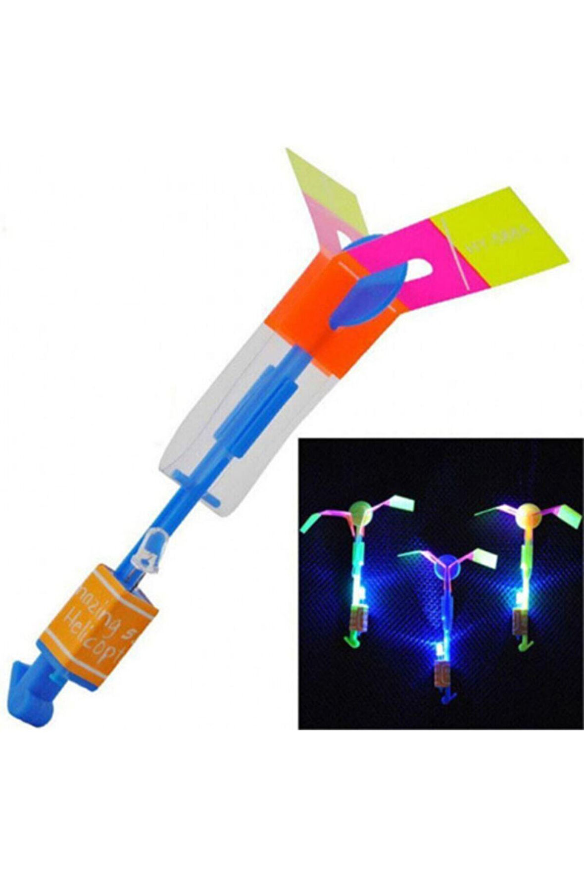 Eğitici Öğretici Çocuk Oyuncaklar Led Işıklı Sapan 2Adet