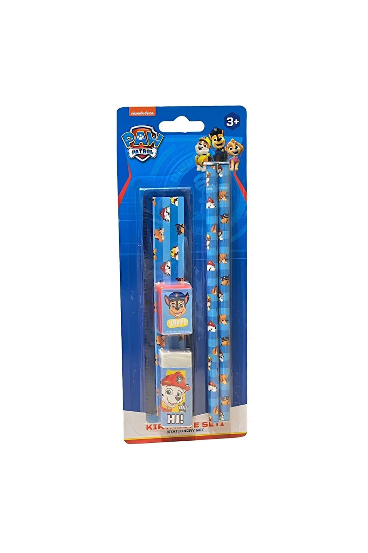 Kız Çocuk Oyuncak Erkek Çocuk Oyuncak Paw Patrol Kalem Kutulu Kırtasiye Seti 5 Parça Eğitici Oyuncak