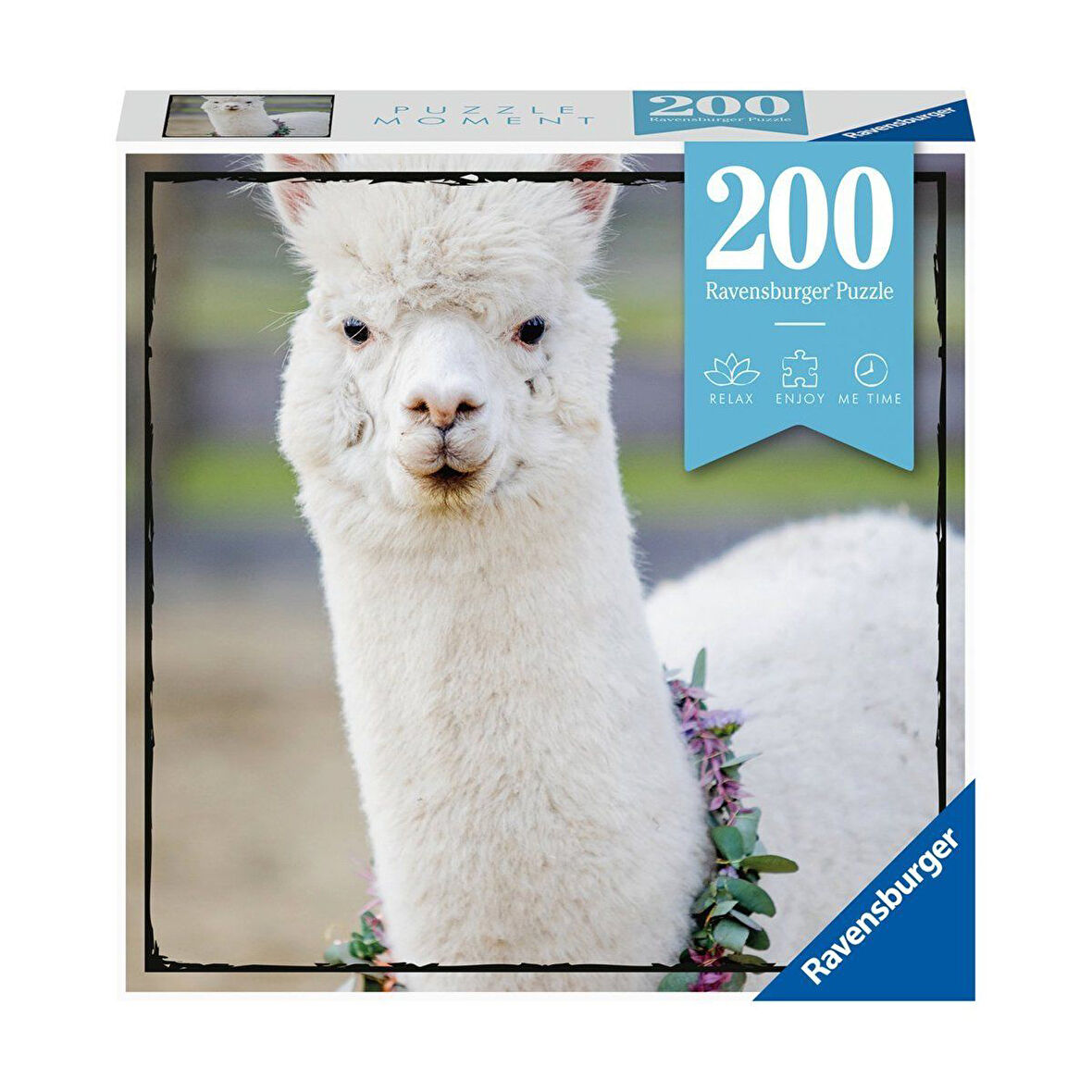 Öğretici Oyuncak 132706 Ravensburger, Alpaka Lama - 200 Parça Puzzle Kız Erkek Çocuk Eğitici Eğit