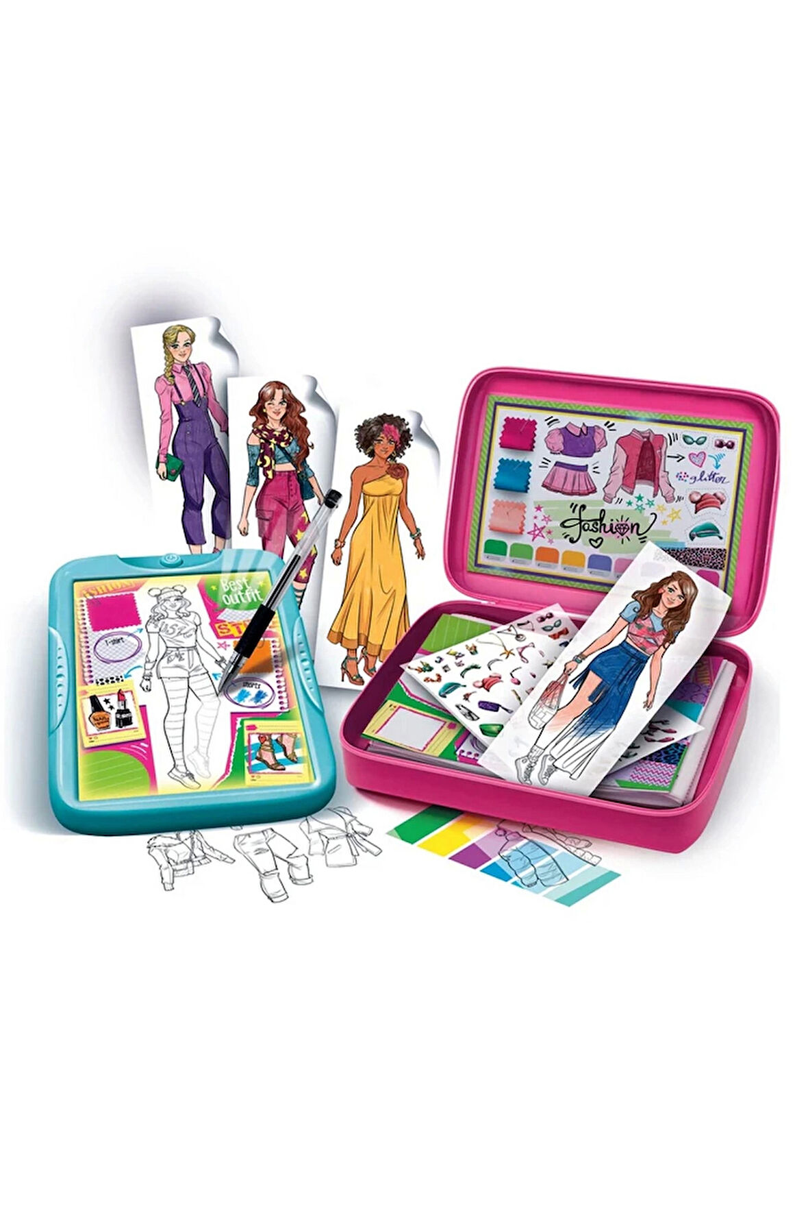 Kız Çocuk Oyuncak Erkek Çocuk Oyuncak Idea Fashion Design Studio Moda Tasarımcısı Eğitici Oyuncaklar