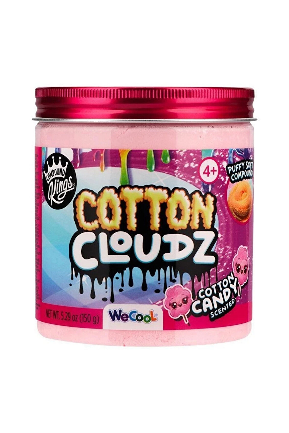 Kız Çocuk Oyuncak Erkek Çocuk Oyuncak Slime Cotton Cloudz Candy 150 gr Eğitici Oyuncaklar