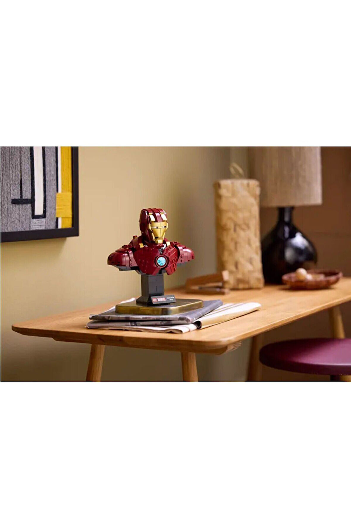 Kız Çocuk Oyuncak Erkek Çocuk Oyuncak 76327 Iron Man MK4 Büstü 436 parça +18 yaş Eğitici Oyuncaklar
