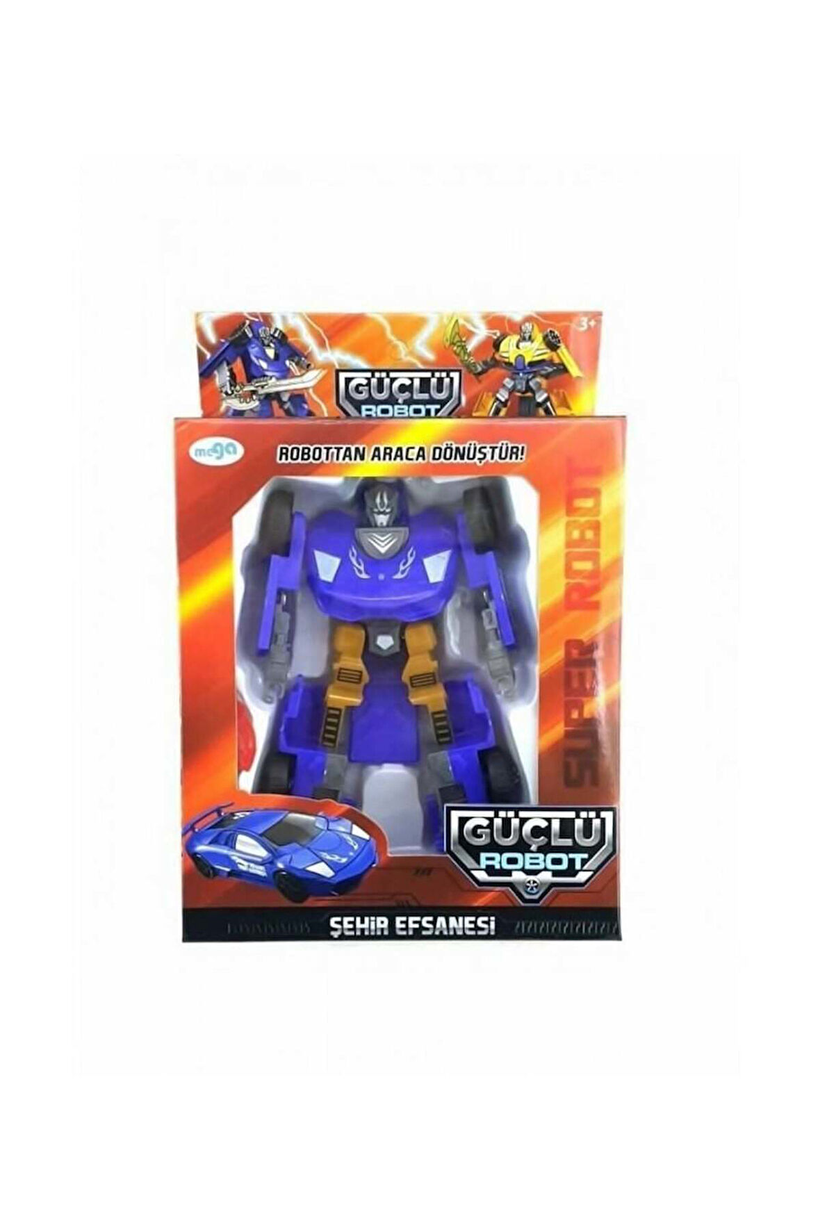 Kız Çocuk Oyuncak Erkek Çocuk Oyuncak MEGA DÖNÜŞEN SÜPER ROBOT Eğitici Oyuncaklar