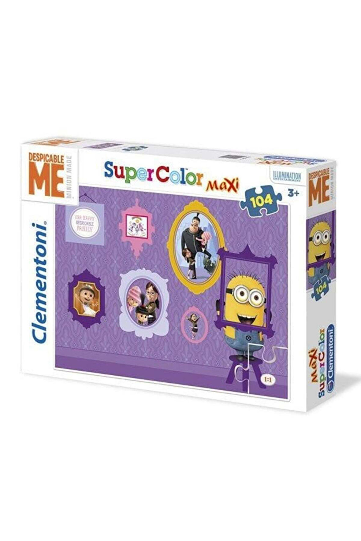 Kız Çocuk Oyuncak Erkek Çocuk Oyuncak 23657 MINION 104 Parça Puzzle /SUN-CLE Eğitici Oyuncaklar