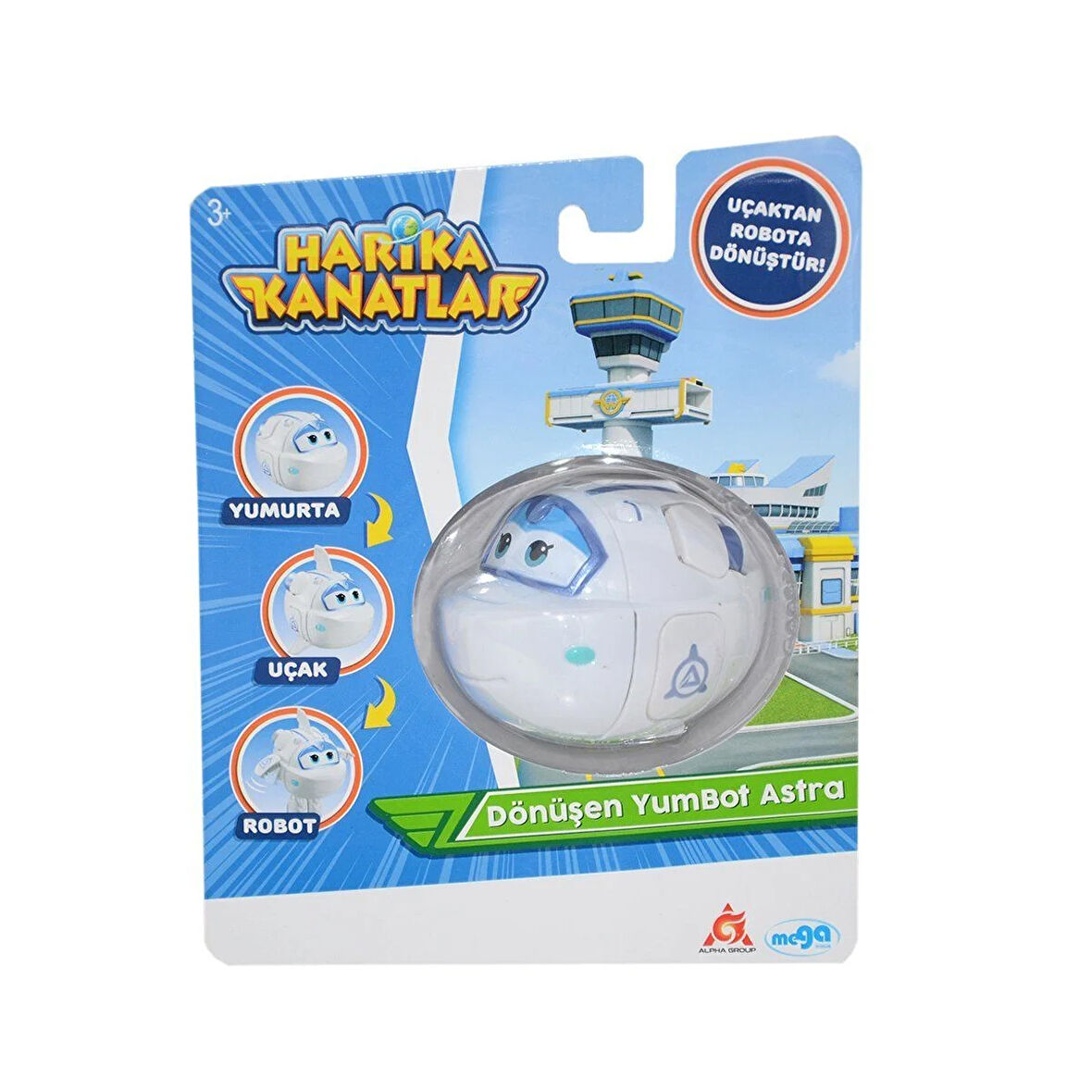 Eğitici Oyuncak 20564 Harika Kanatlar Dönüşen Yumbot Astra Kız Erkek Çocuk Eğitici Eğitici Oyunc