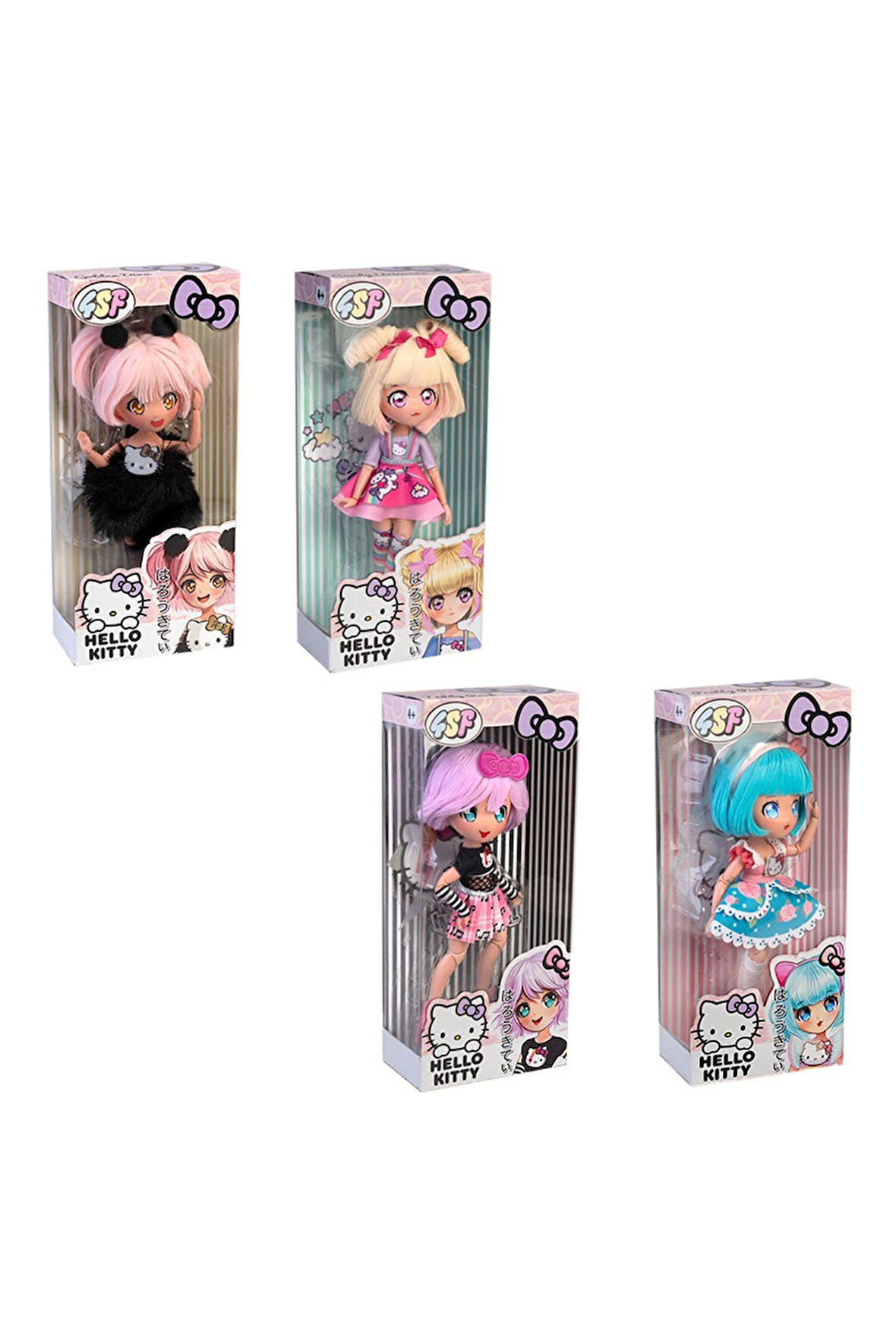 Kız Çocuk Oyuncak Erkek Çocuk Oyuncak Hello Kitty Manga Bebek CDU6 - GIO-HKTF0000 - 1adet Fiyatıdır