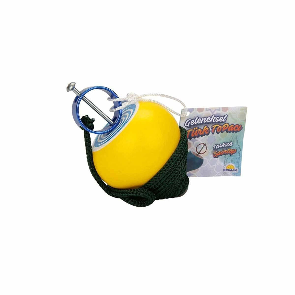 Kız Erkek Çocuk Oyuncak 1587 Türk Topacı -Sunman Kız Erkek Çocuk Eğitici