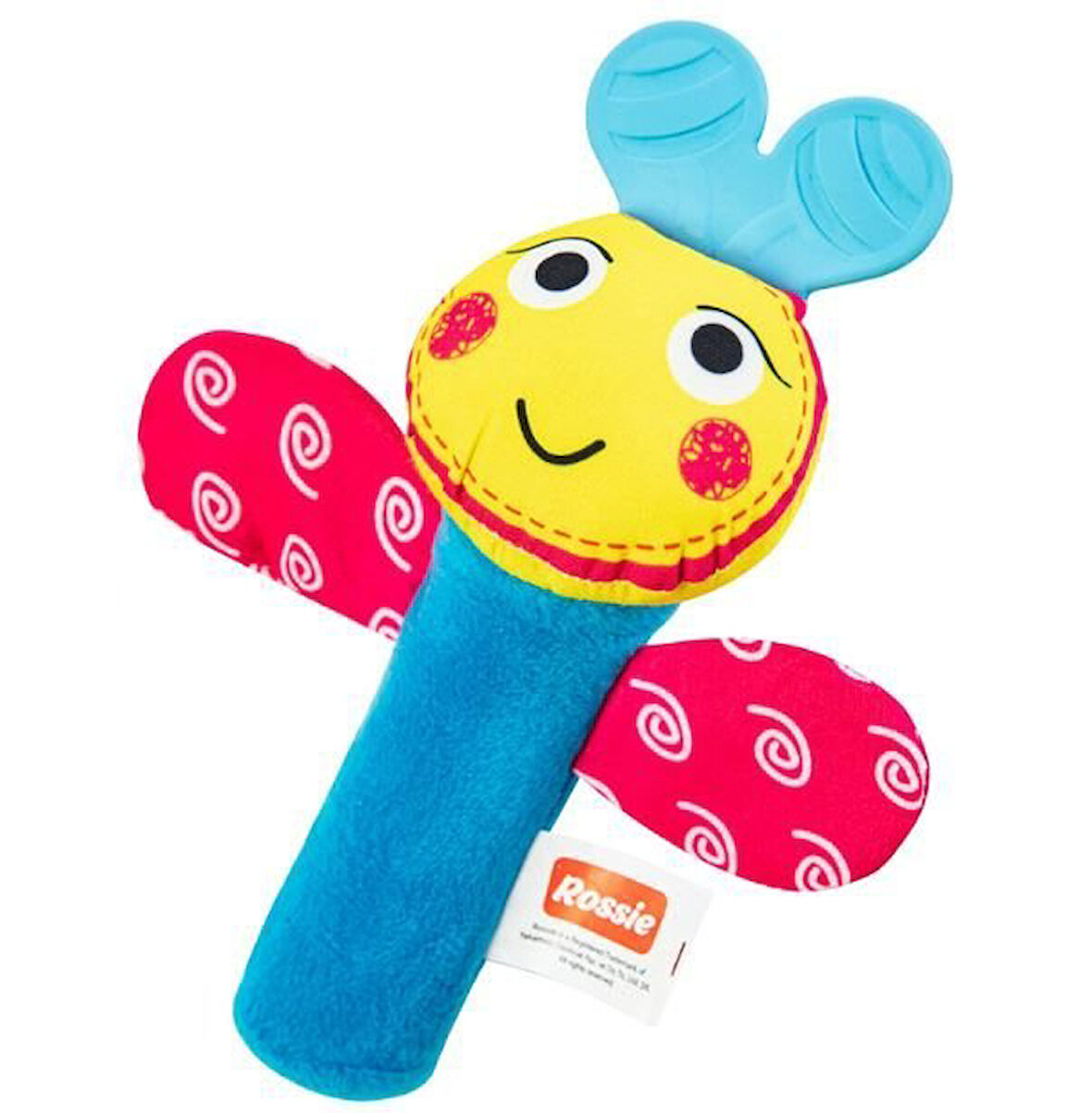 Eğitici Oyuncak Rossie Dişlikli Sık Sık Kelebek Kız Erkek Çocuk Eğitici