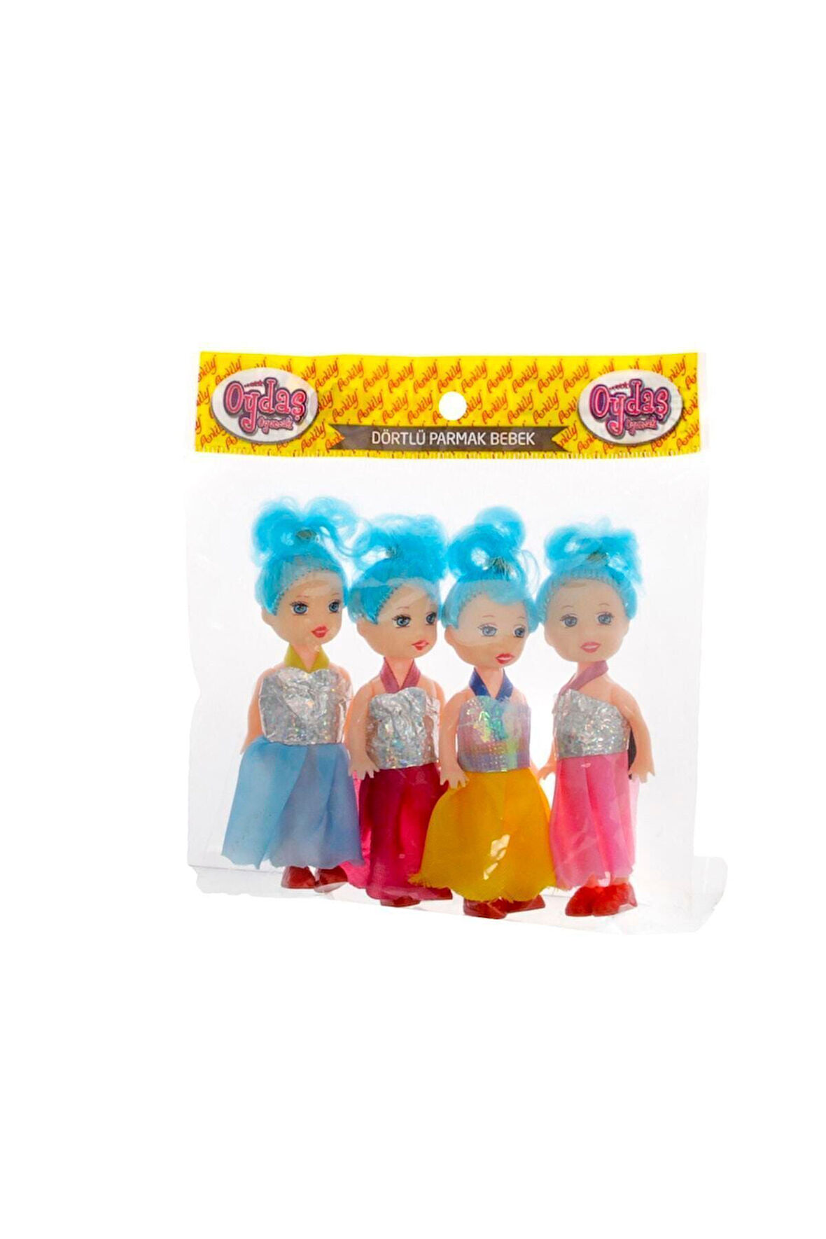 Eğitici Eğlenceli Çocuk Oyuncak Anlily Dörtlü Parmak Oyuncak Bebek