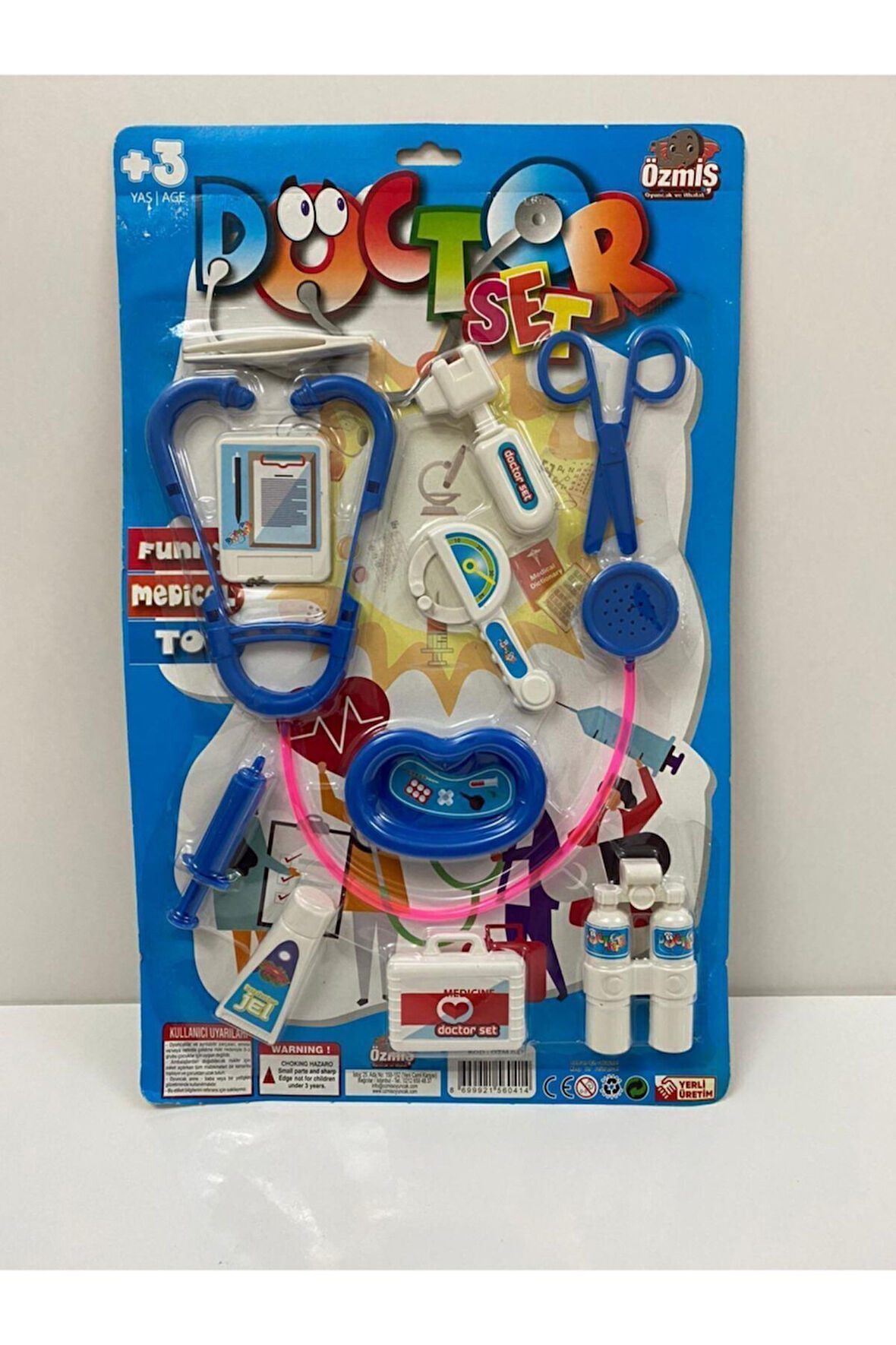 Eğitici Öğretici Çocuk Oyuncaklar Doktor Seti