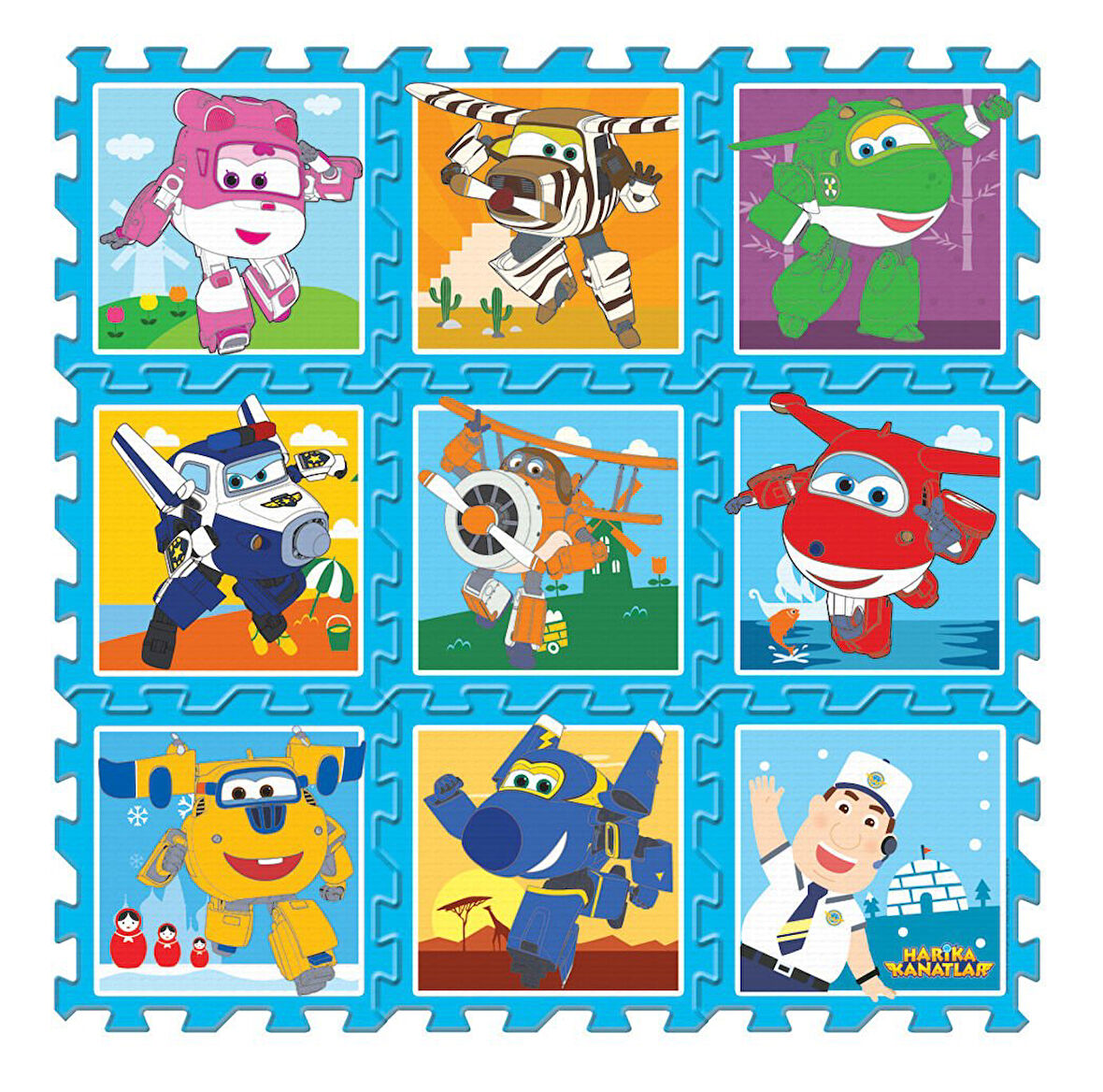 Kız Erkek Çocuk Oyuncak Harika Kanatlar Eva Yer Matı Kız Erkek Çocuk Eğitici