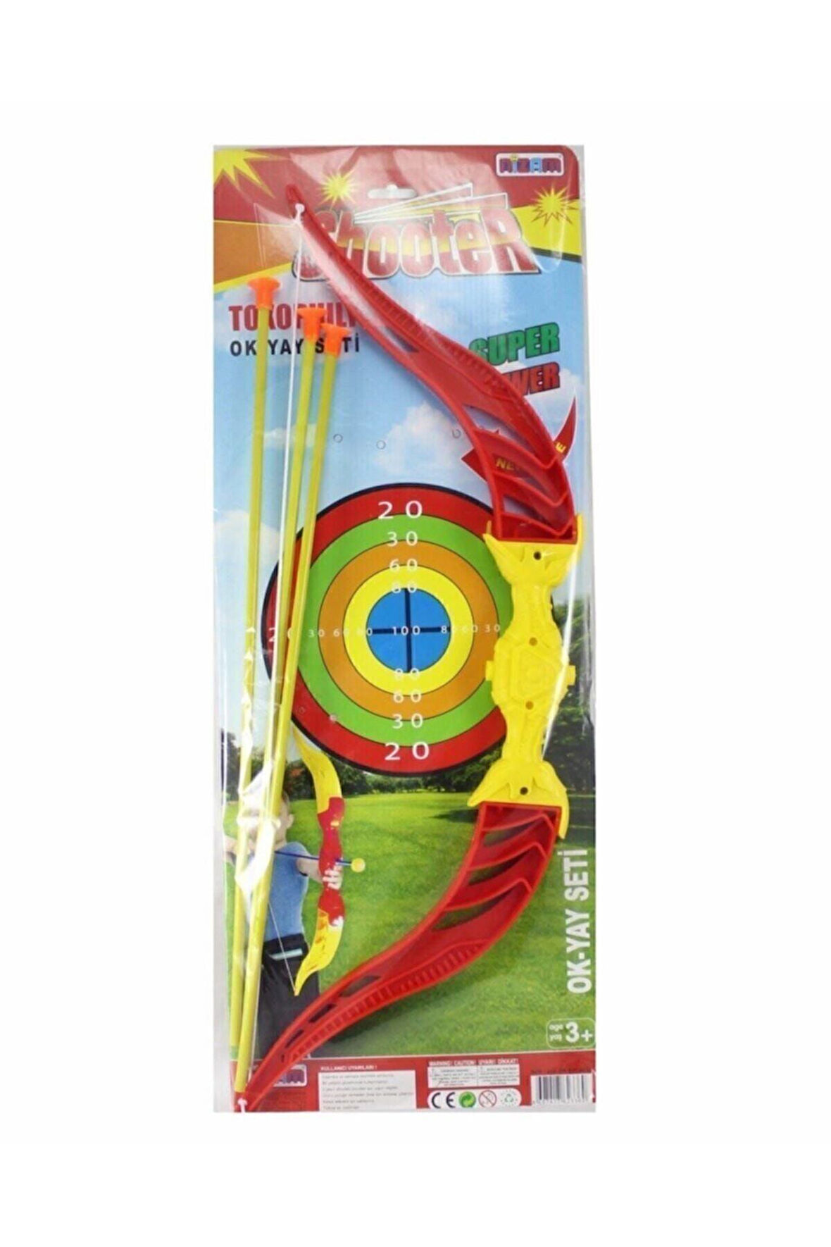Eğitici Öğretici Çocuk Oyuncaklar 336 Büyük Ok Yay Seti