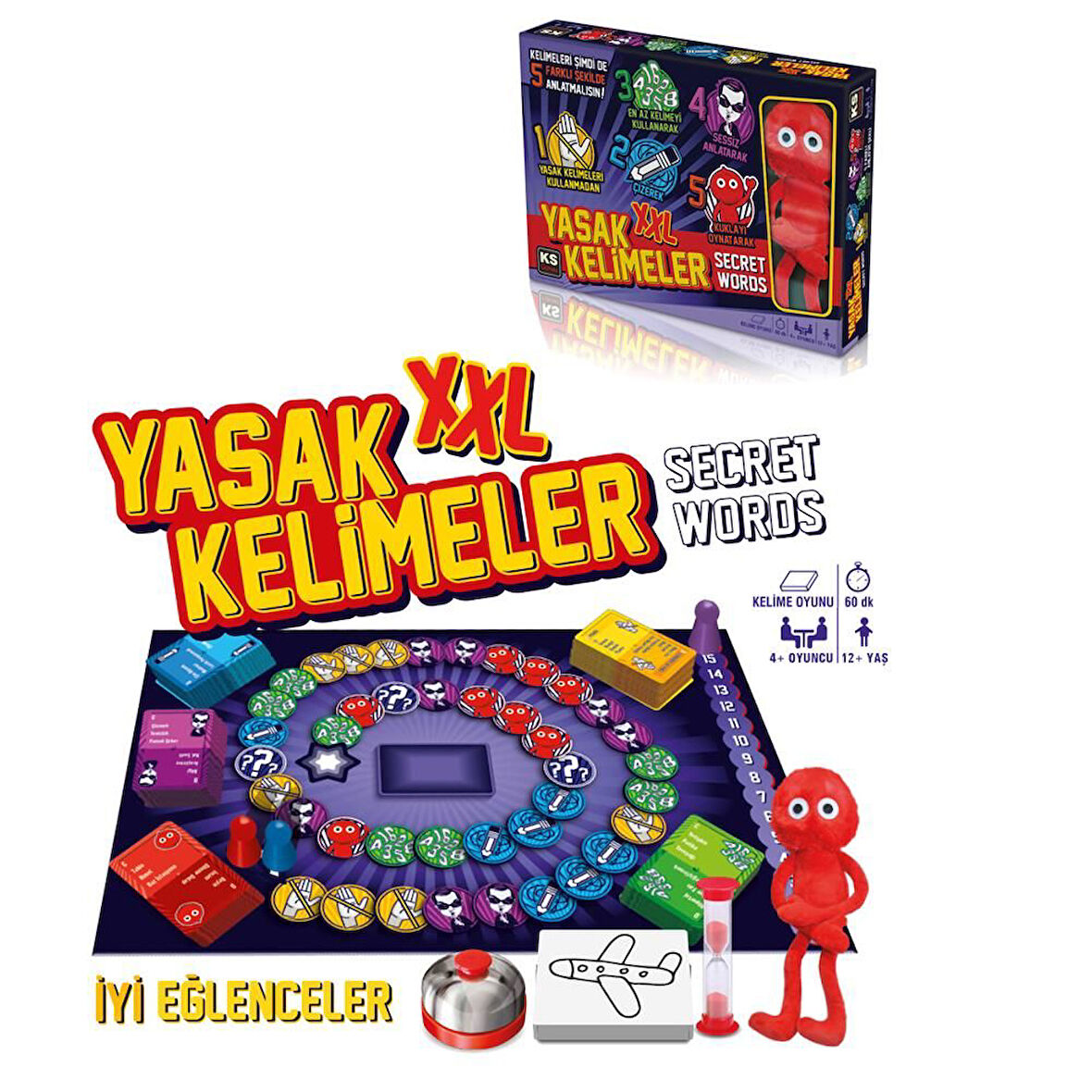 Kız Erkek Çocuk Oyuncak Yasak Kelimeler XXL Kız Erkek Çocuk Eğitici