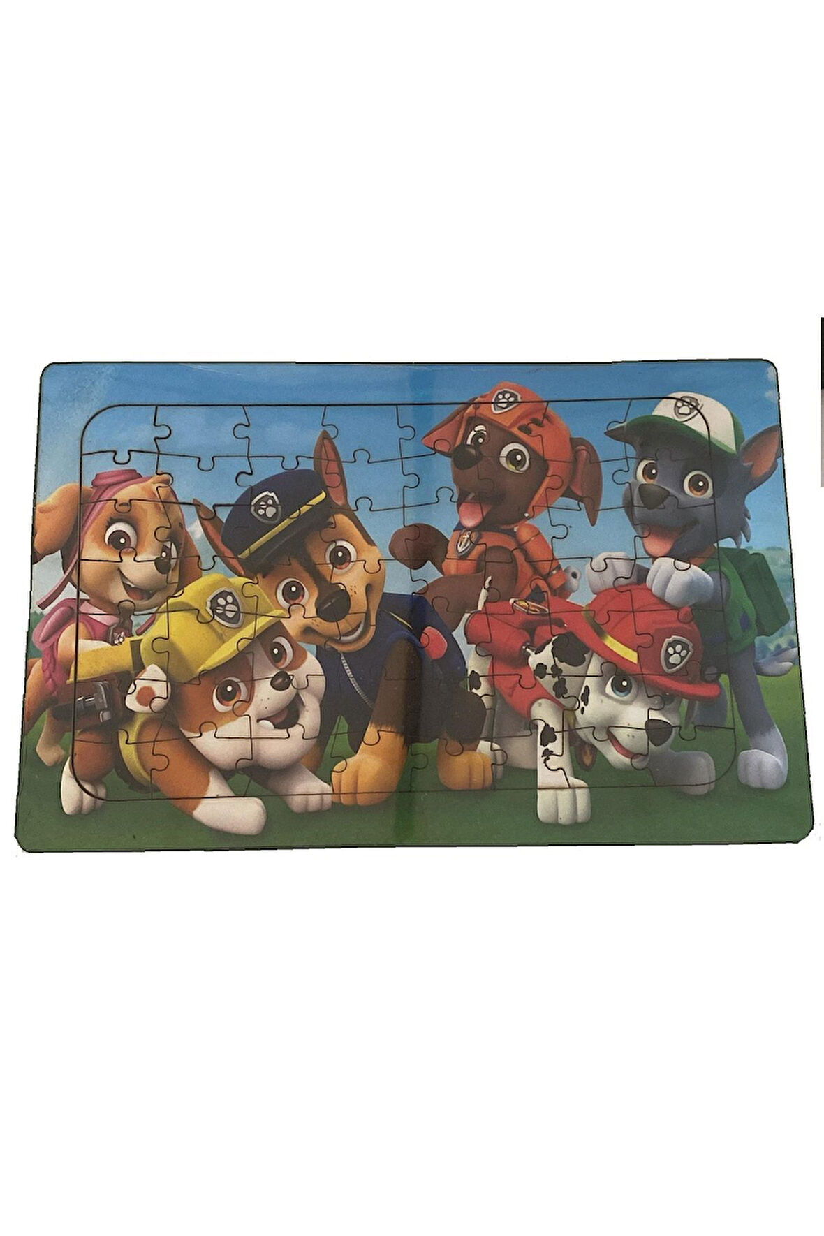 Eğitici Öğretici Çocuk Oyuncaklar Süper Kahramanlar 56 Parça Ahşap Puzzle Çocuk Yapboz