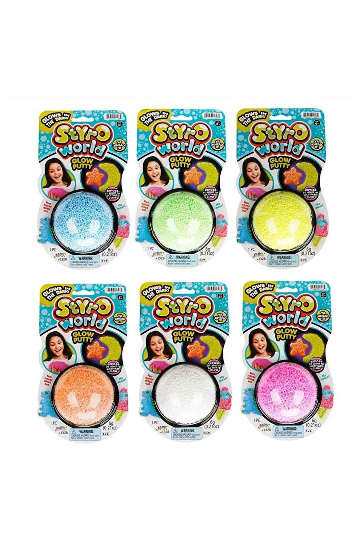 Kız Çocuk Oyuncak Erkek Çocuk Oyuncak Jaru Karanlıkta Parlayan Köpük Top -1adet stokta olan gönderil