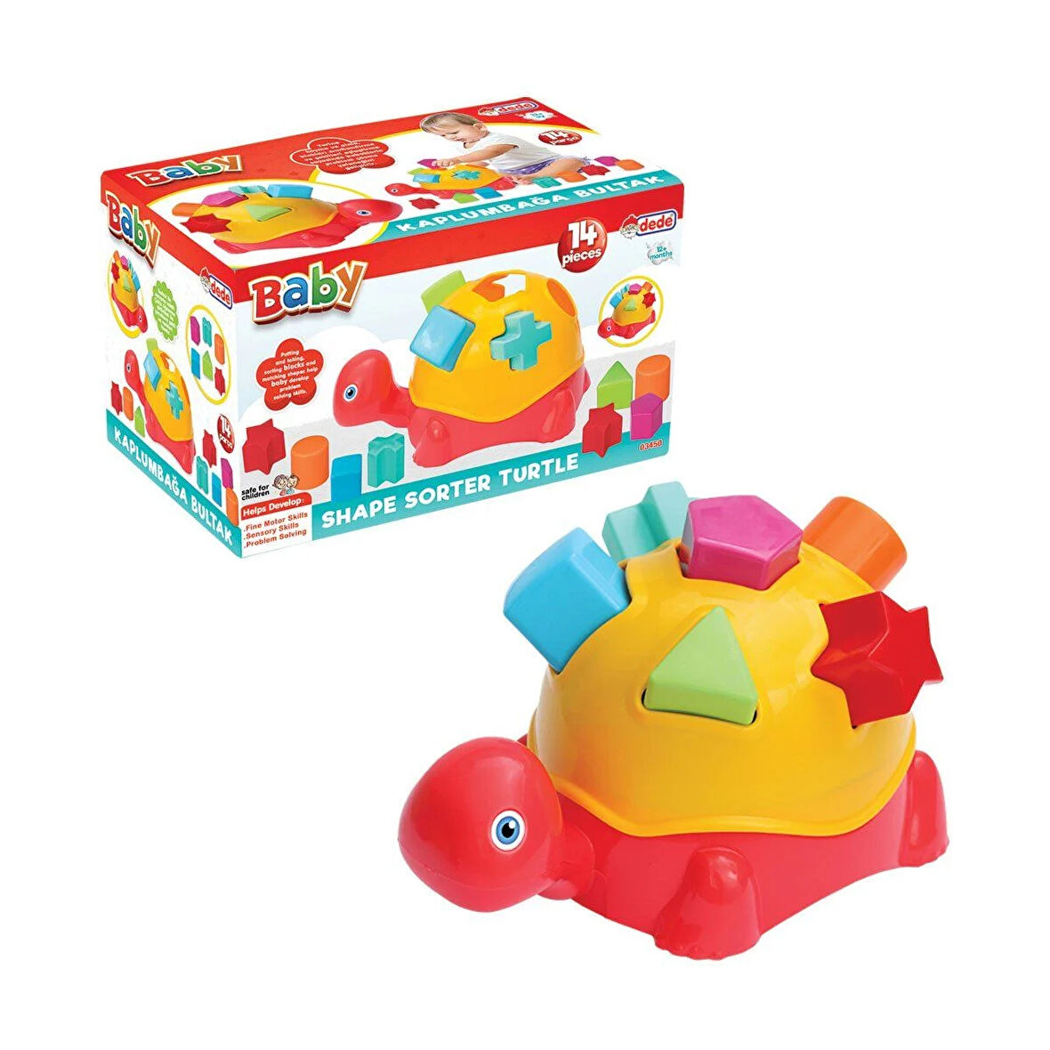 Eğitici Oyuncak 03450 KAPLUMBAĞA BULTAK Kız Erkek Çocuk Eğitici