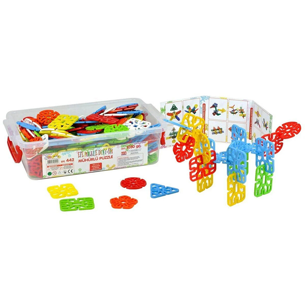 Eğitici Oyuncak 442 Mühürlü 320 parça Puzzle - Büyük Kız Erkek Çocuk Eğitici