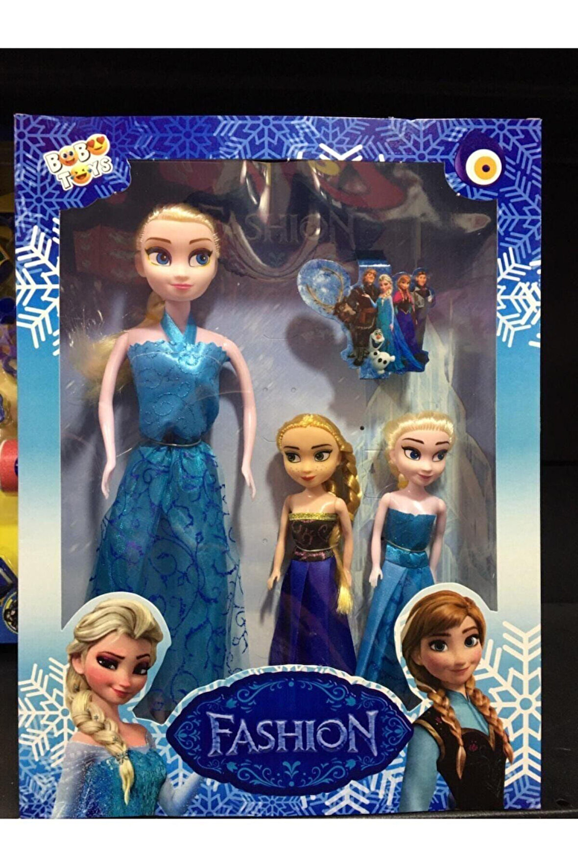 Eğitici Eğlenceli Çocuk Oyuncak Kız Çocuk Elsa Bebek Anna Bebek