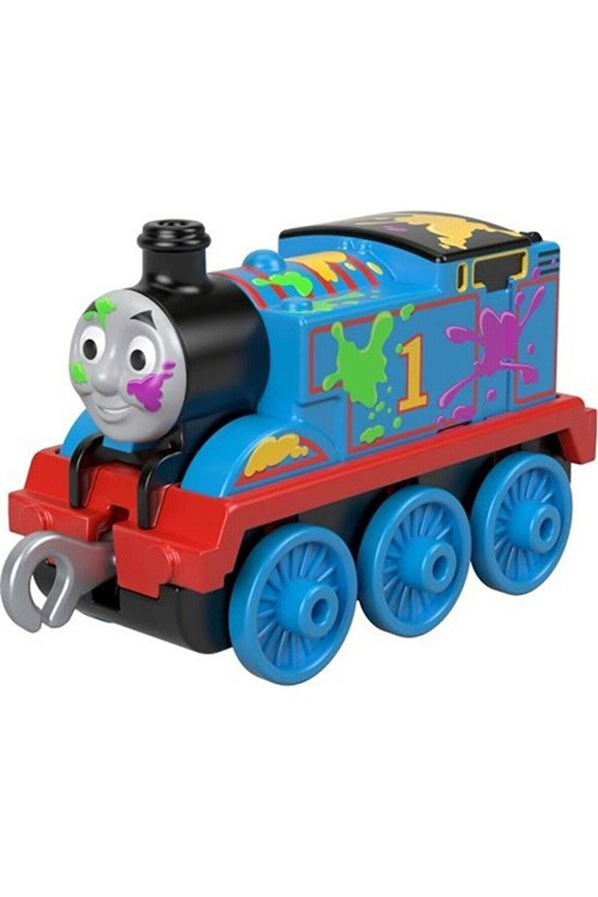 Eğitici Öğretici Çocuk Oyuncaklar Thomas Friends Track Master Paint Splat Thomas Tekli Tren Gck93
