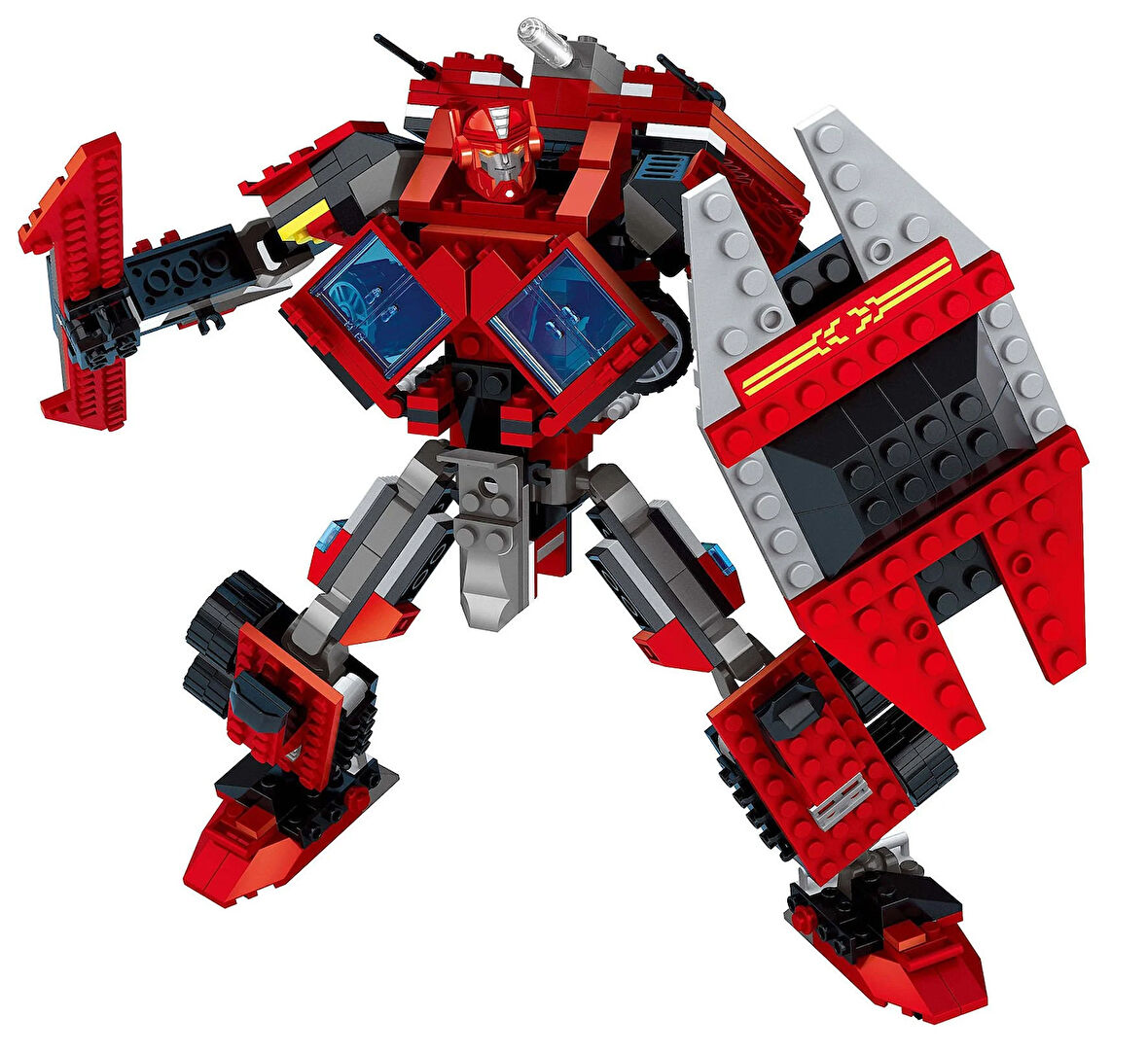 Kız Erkek Çocuk Oyuncak Ausini City Robot Set 429 Parça Kız Erkek Çocuk Eğitici