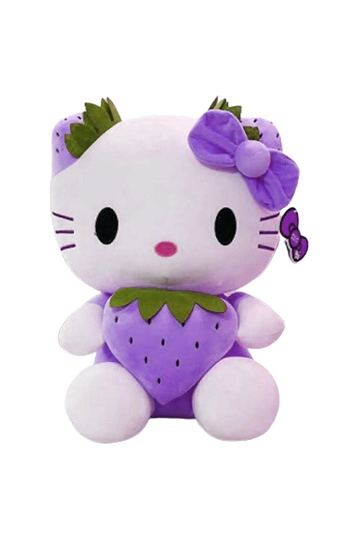 Eğitici Öğretici Çocuk Oyuncaklar Hediye Hello Kitty Peluş 50Cm Özel Yapım Pembe/mor/kırmızı