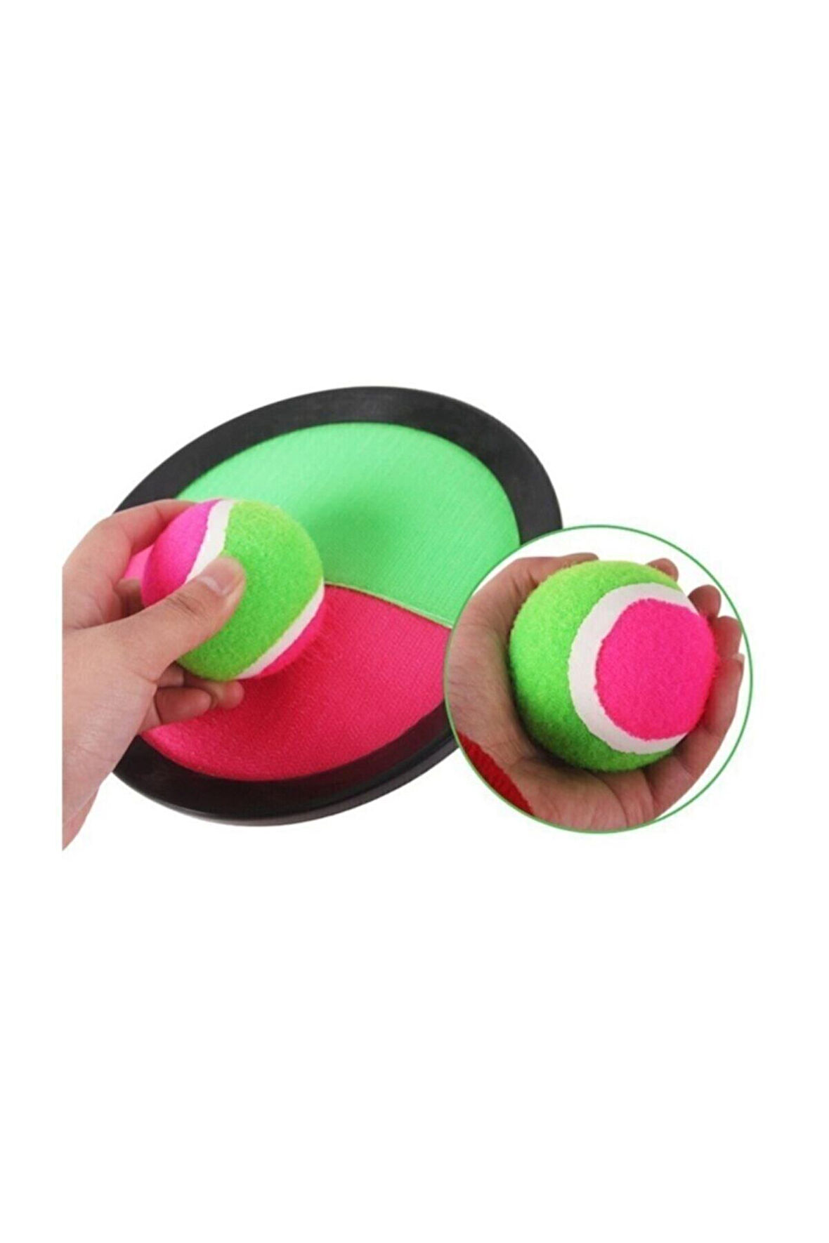 Eğitici Öğretici Çocuk Oyuncaklar Oyuncak At Tut Yakala Yapışkanlı Tenis Oyunu