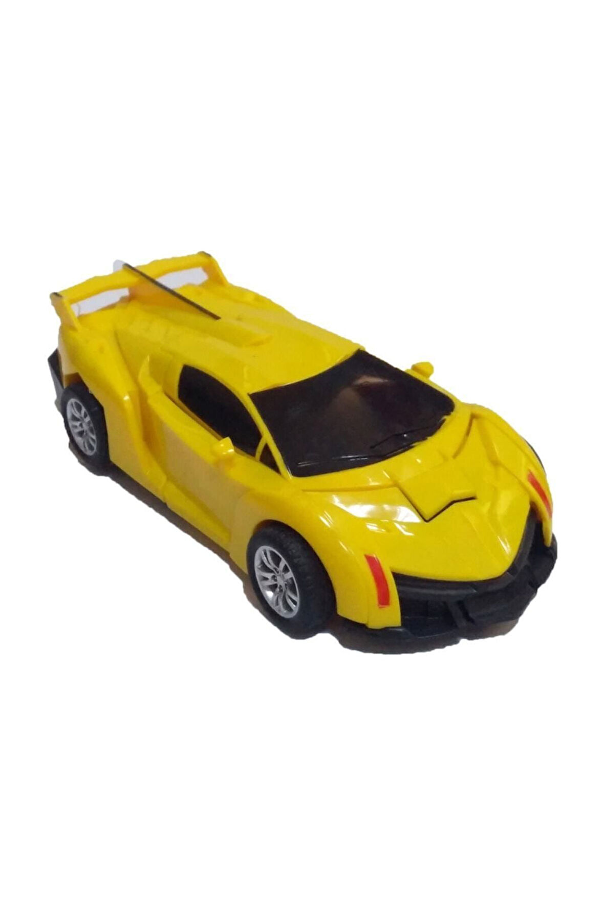 Eğitici Öğretici Çocuk Oyuncaklar Çek Bırak Robota Dönüşen Ferrari Arabalar