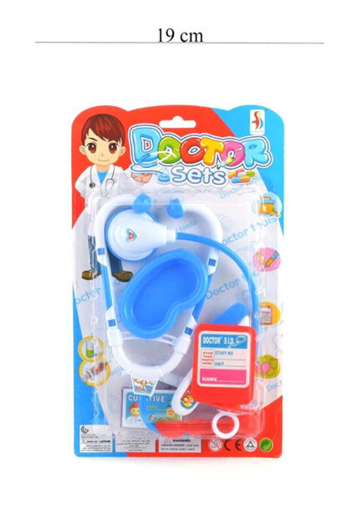 Eğitici Öğretici Çocuk Oyuncaklar Oyuncak Doktor Seti Kartela /