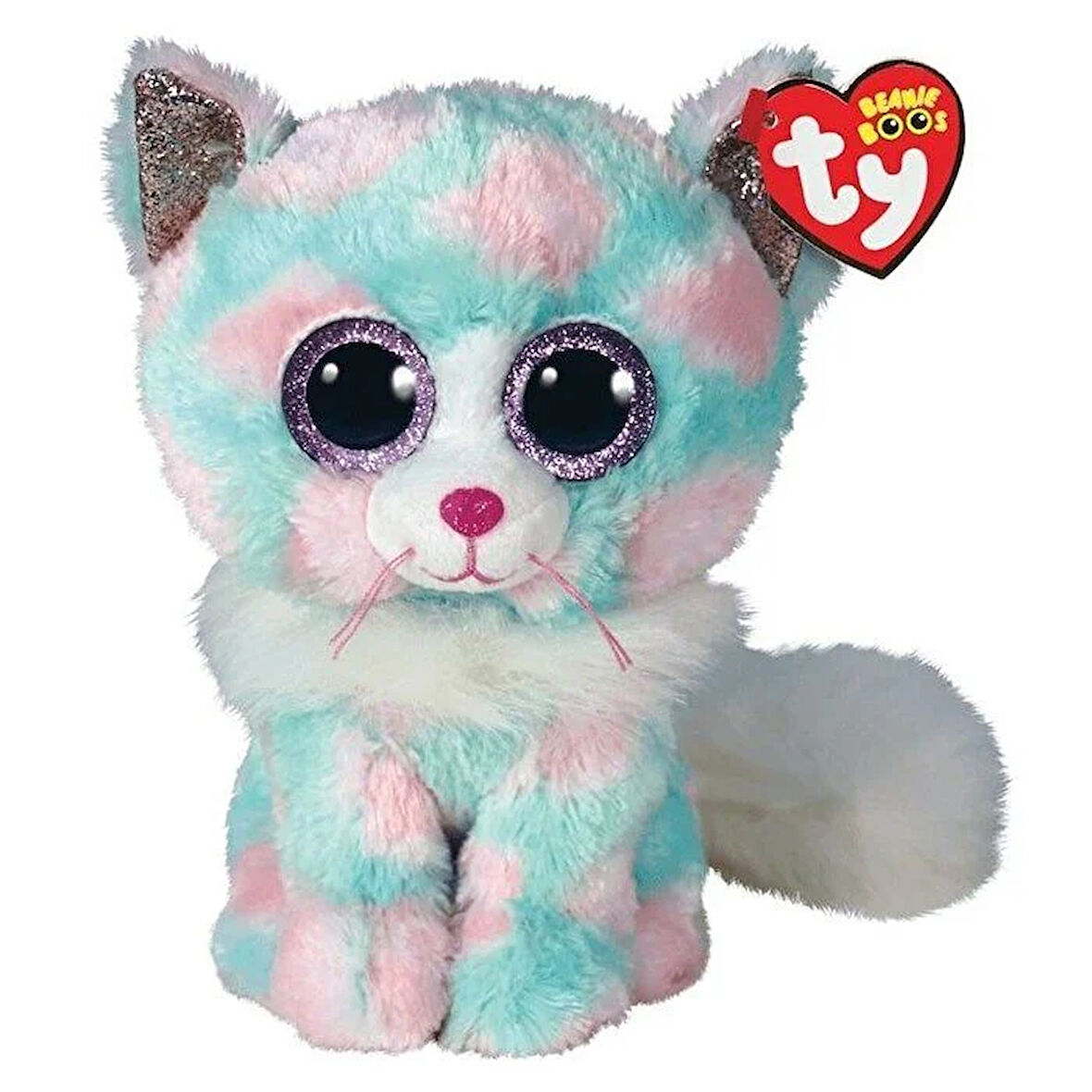 Eğitici Oyuncak Ty Beanie Boos Peluş Kedi Opal 15cm Kız Erkek Çocuk Eğitici