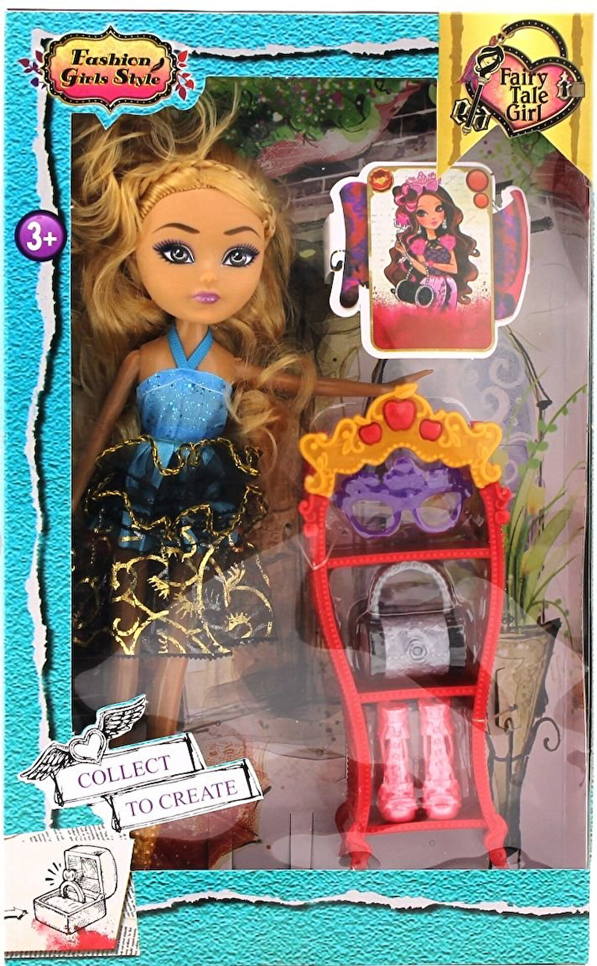 Kız Erkek Çocuk Oyuncak Asi Prensesler Moda Bebek 5026D Kız Erkek Çocuk Eğitici