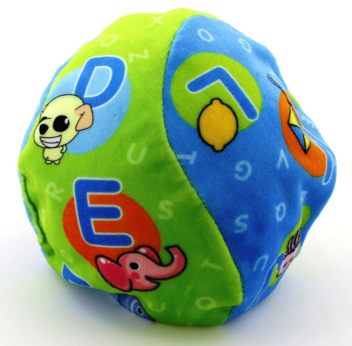 Eğitici Oyuncak Alfabe Temalı Yumuşak Top V05088 Kız Erkek Çocuk Eğitici