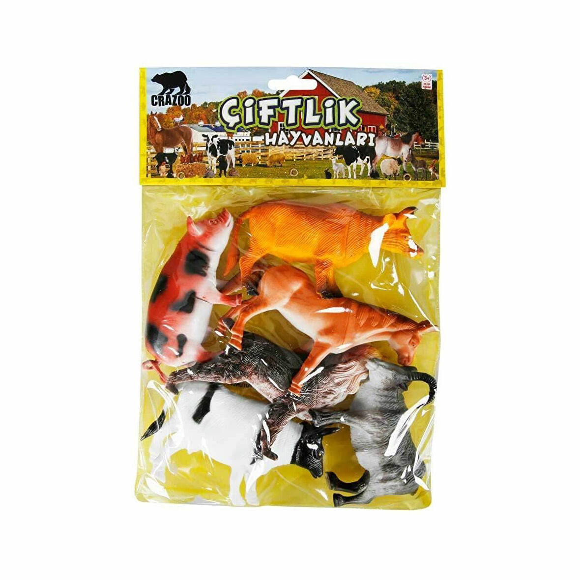 Kız Erkek Çocuk Oyuncak 0712 Çiftlik Hayvanları -Sunman Kız Erkek Çocuk Eğitici