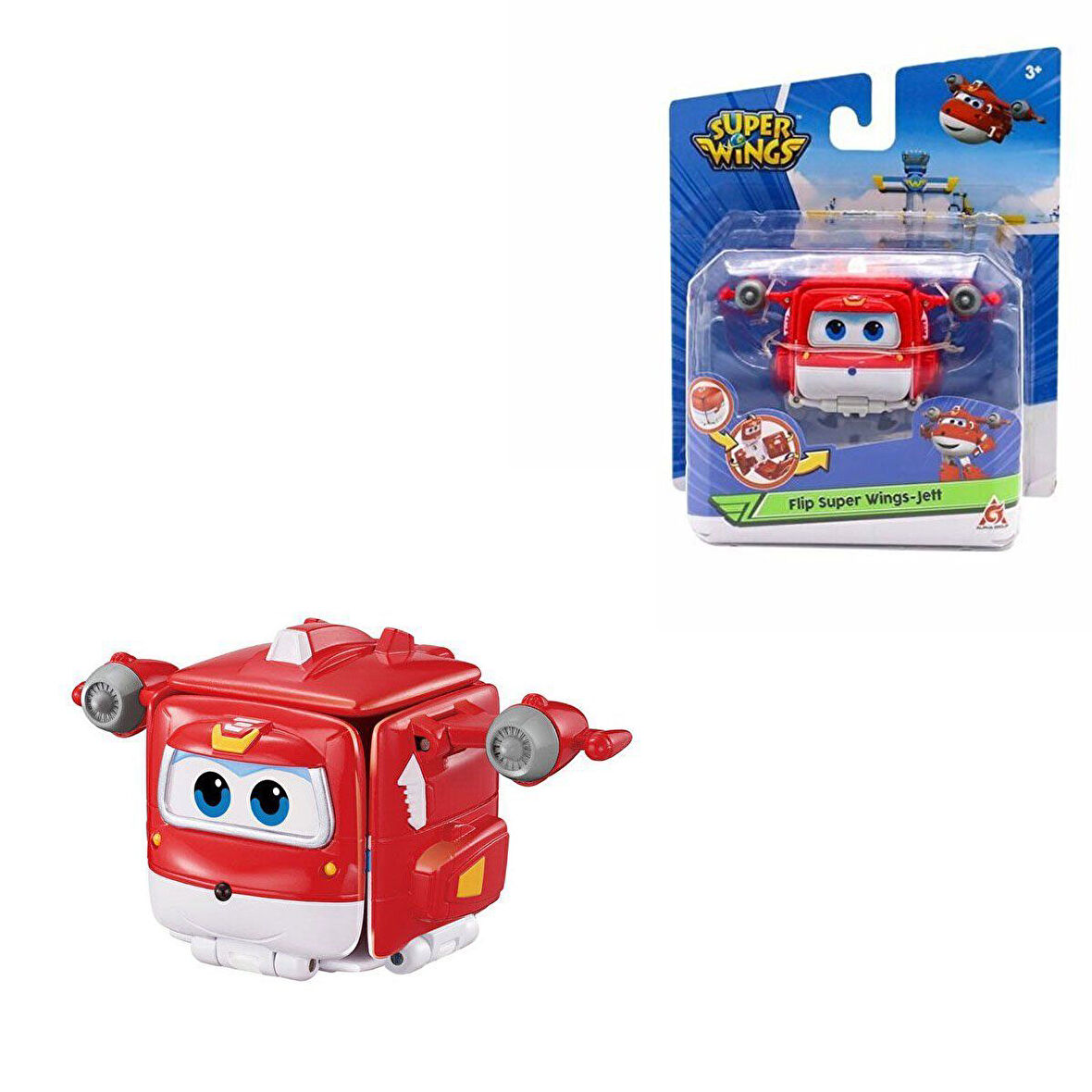 Kız Erkek Çocuk Oyuncak 40571 Harika Kanatlar SuperWing Jett -Mega Kız Erkek Çocuk Eğitici Eğitici Oyunc