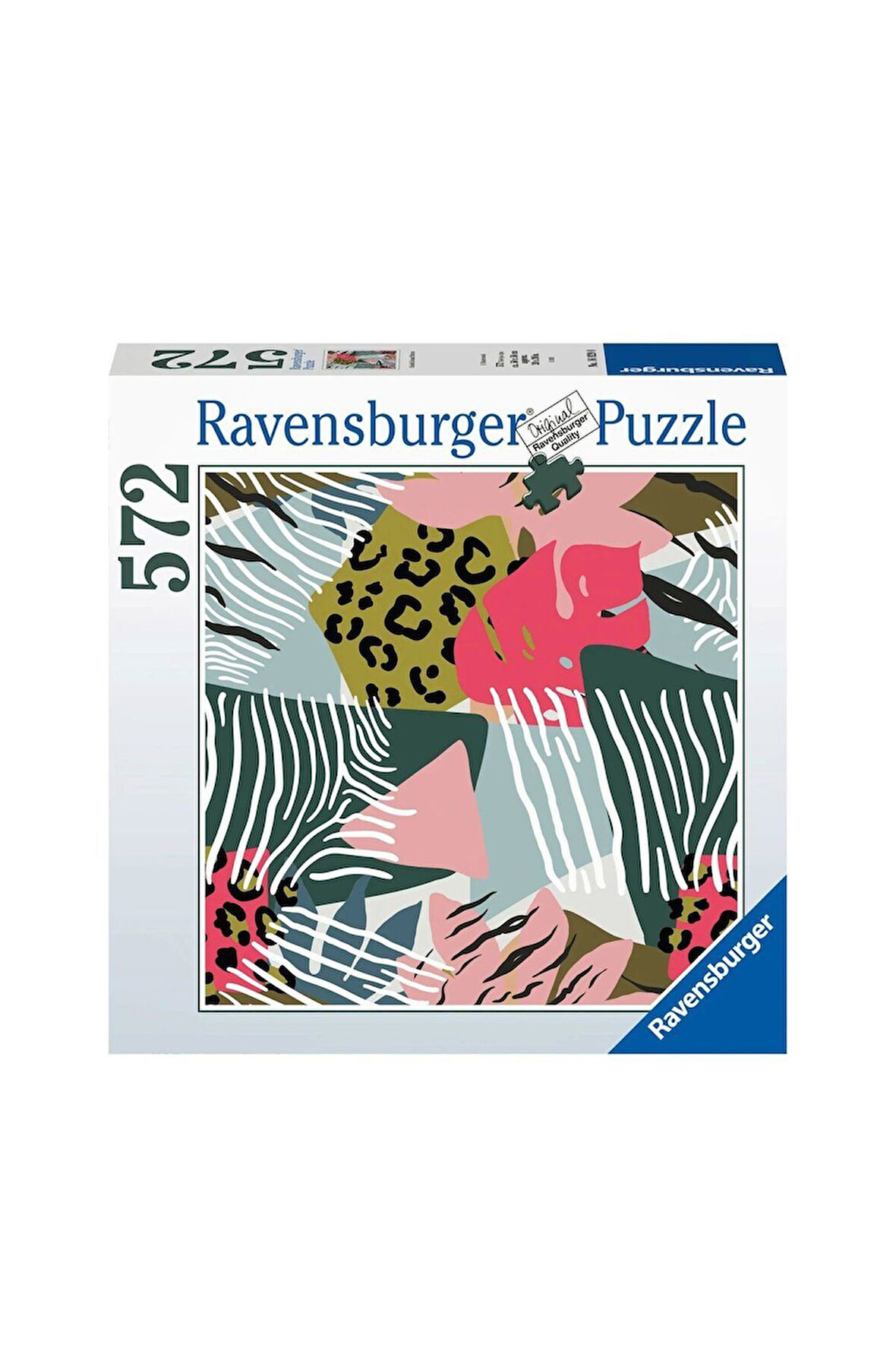 Kız Çocuk Oyuncak Erkek Çocuk Oyuncak 169290 Ravensburger, Hayvan Desenleri - 500 Parça Puzzle Eğiti