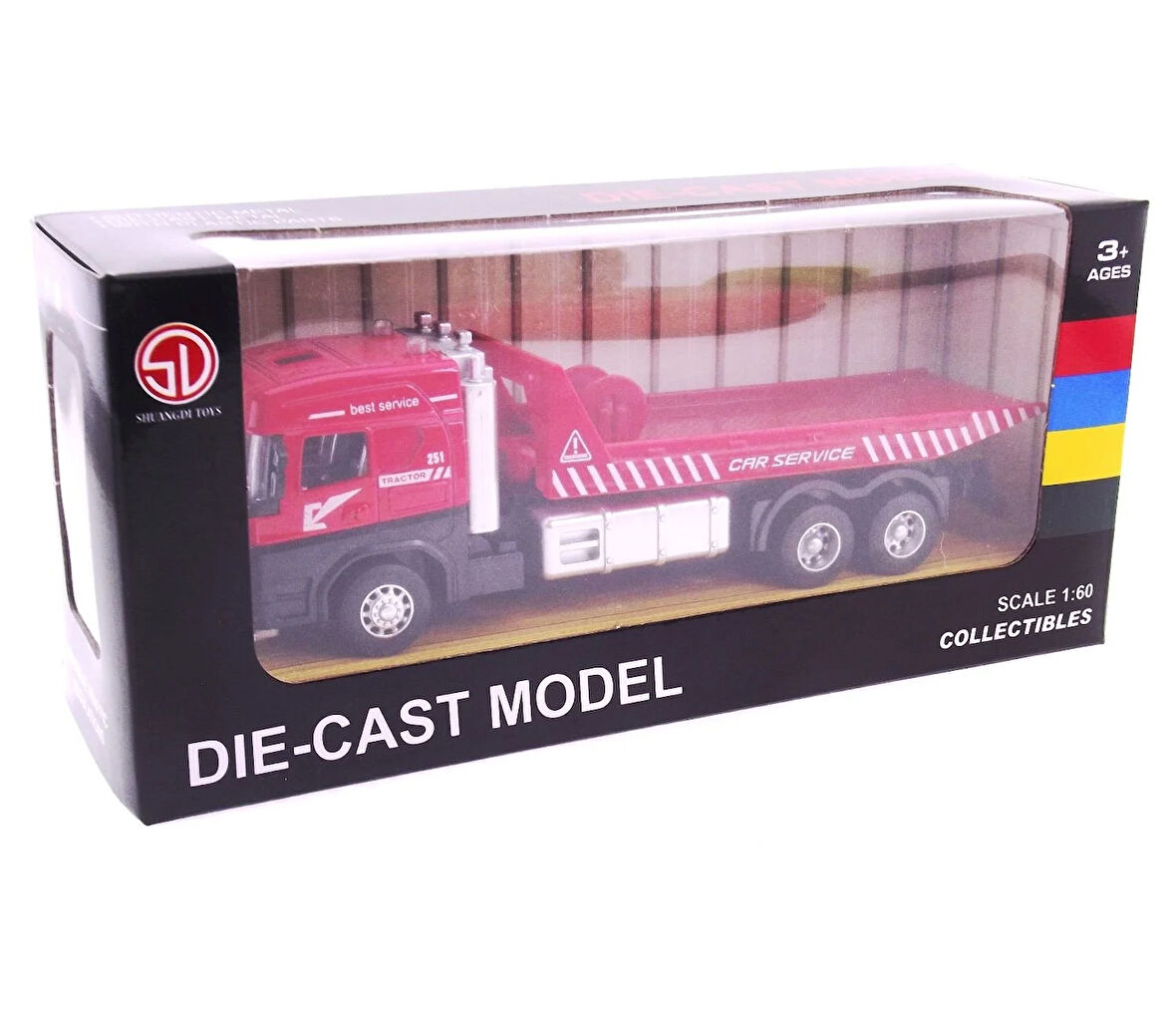 Eğlenceli Oyuncak Die Cast Model Çek Bırak Kurtarıcı Kamyon Kız Erkek Çocuk Eğitici Eğitici Oyunca