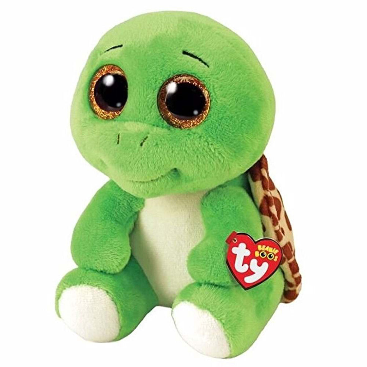 Eğlenceli Oyuncak Ty Beanie Boos Peluş Kaplumbağa Turbo 15cm Kız Erkek Çocuk Eğitici Eğitici Oyunc