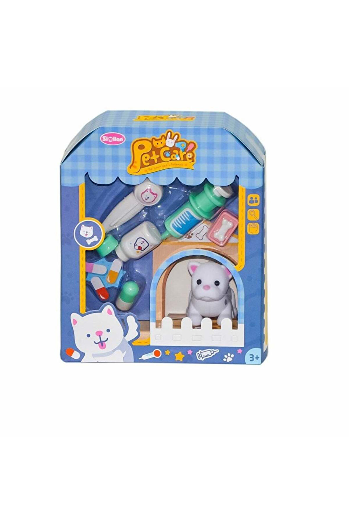 Kız Çocuk Oyuncak Erkek Çocuk Oyuncak Evcil Hayvan Bakım Seti Köpekli Eğitici Oyuncaklar