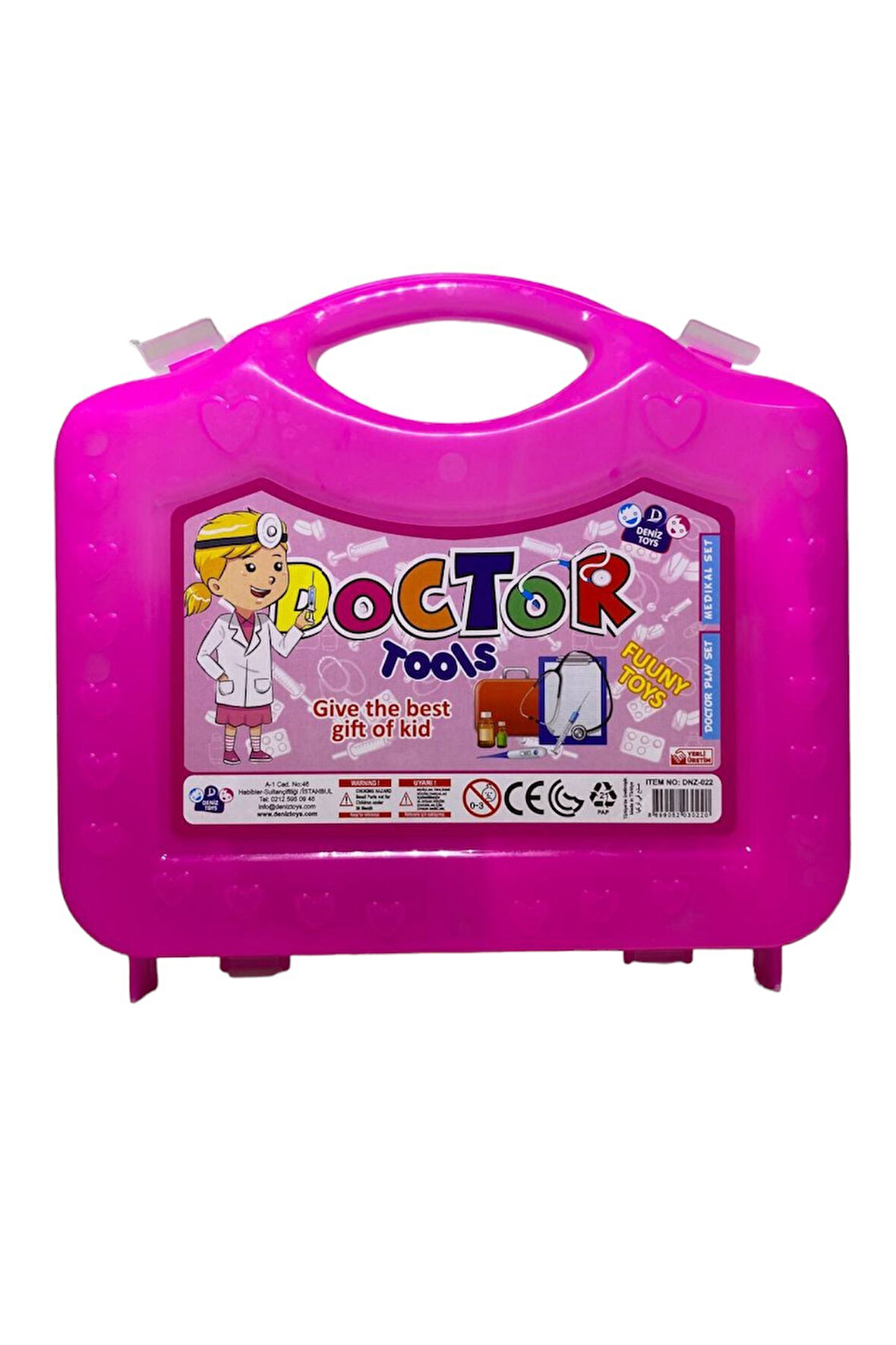 Eğitici Öğretici Çocuk Oyuncaklar Doktor Seti Sevimli Çocuklar